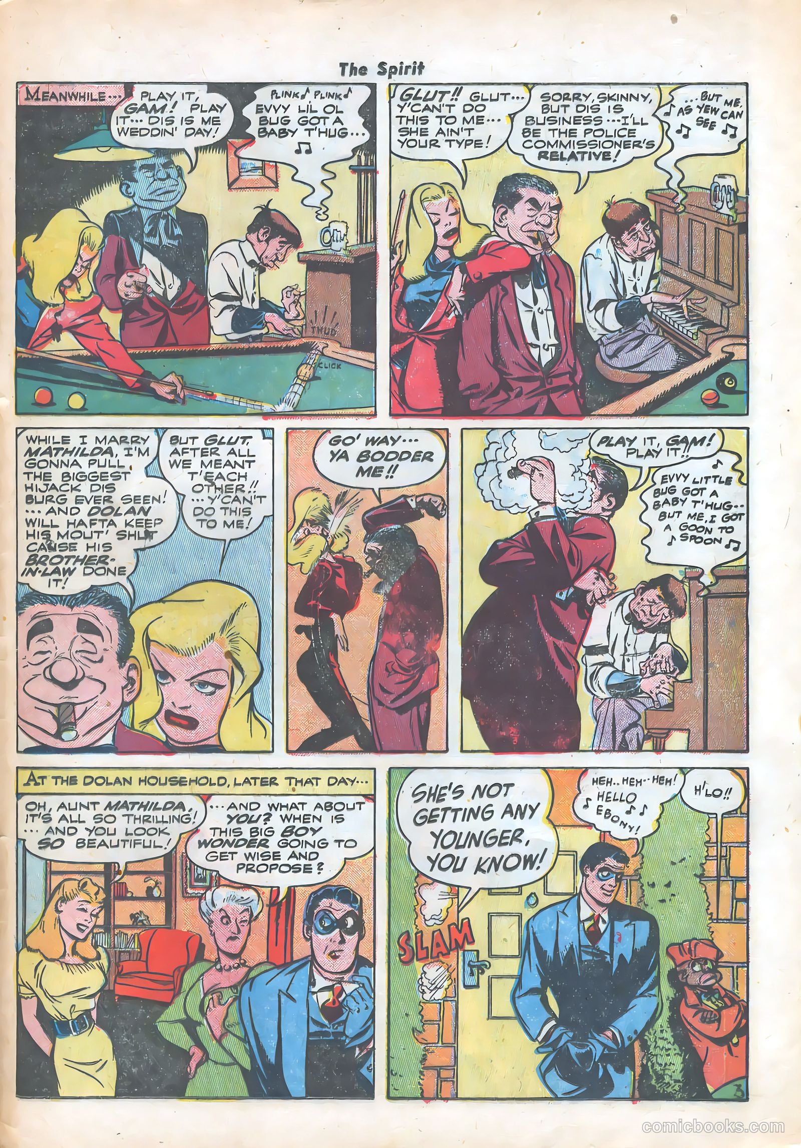 The Spirit #21 (1950) — page 29 of 36