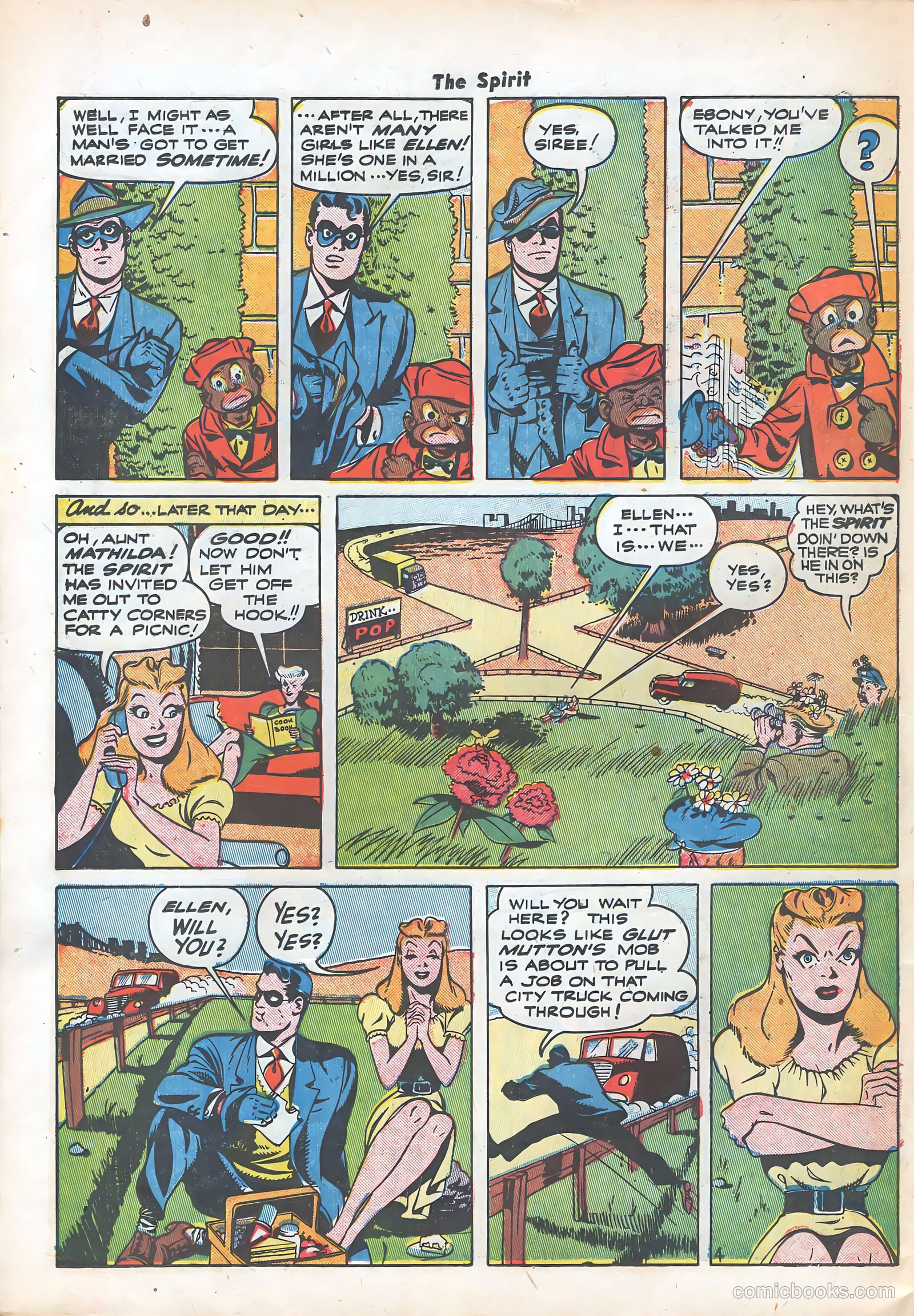 The Spirit #21 (1950) — page 30 of 36