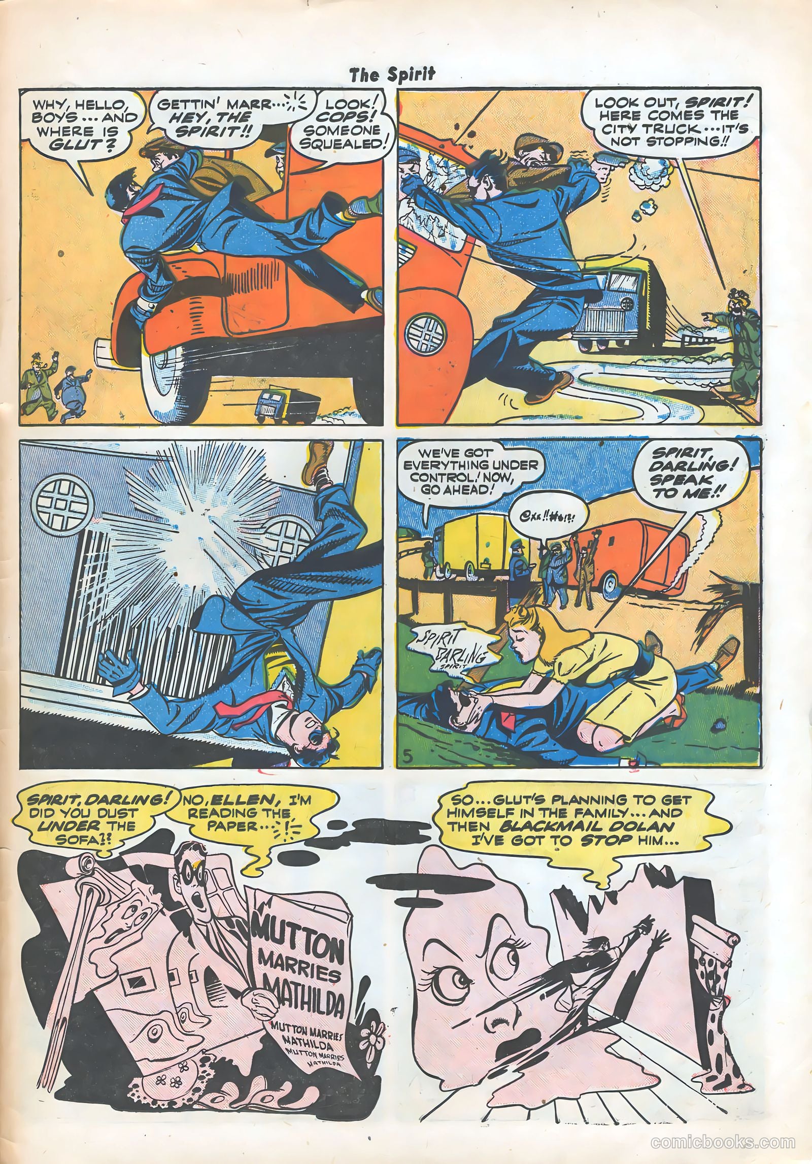 The Spirit #21 (1950) — page 31 of 36