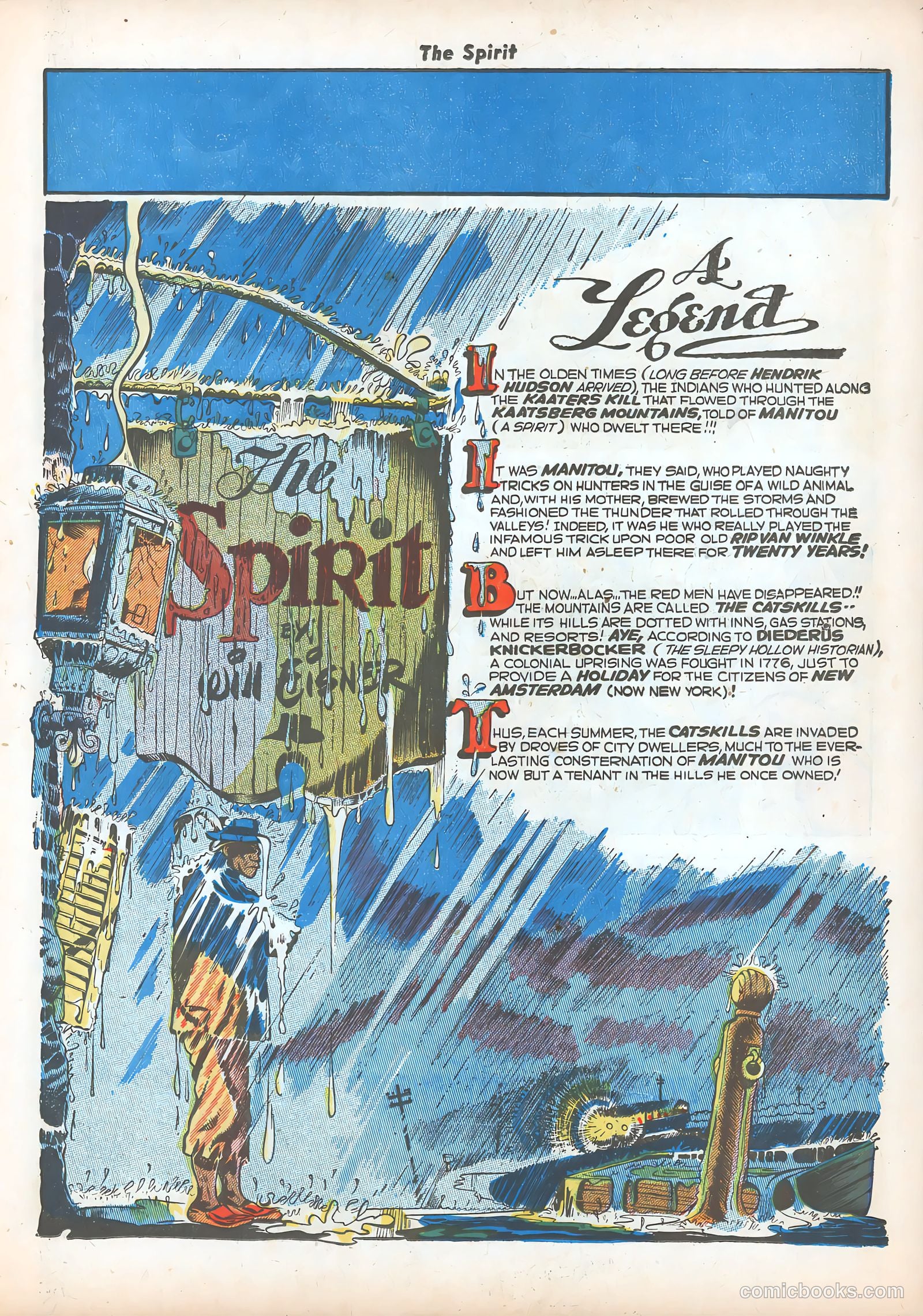 The Spirit #22 (1986) — page 3 of 36