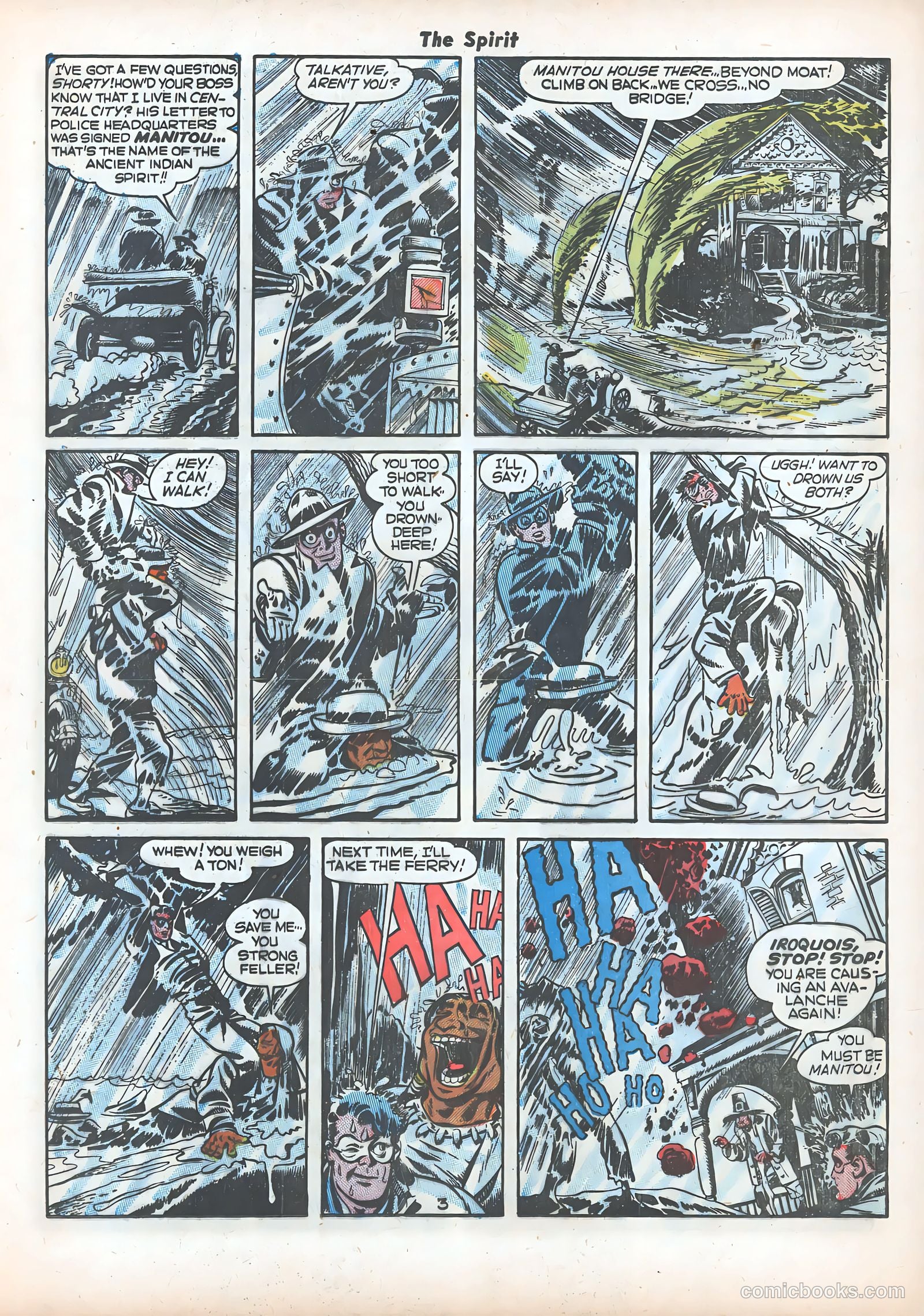 The Spirit #22 (1986) — page 5 of 36