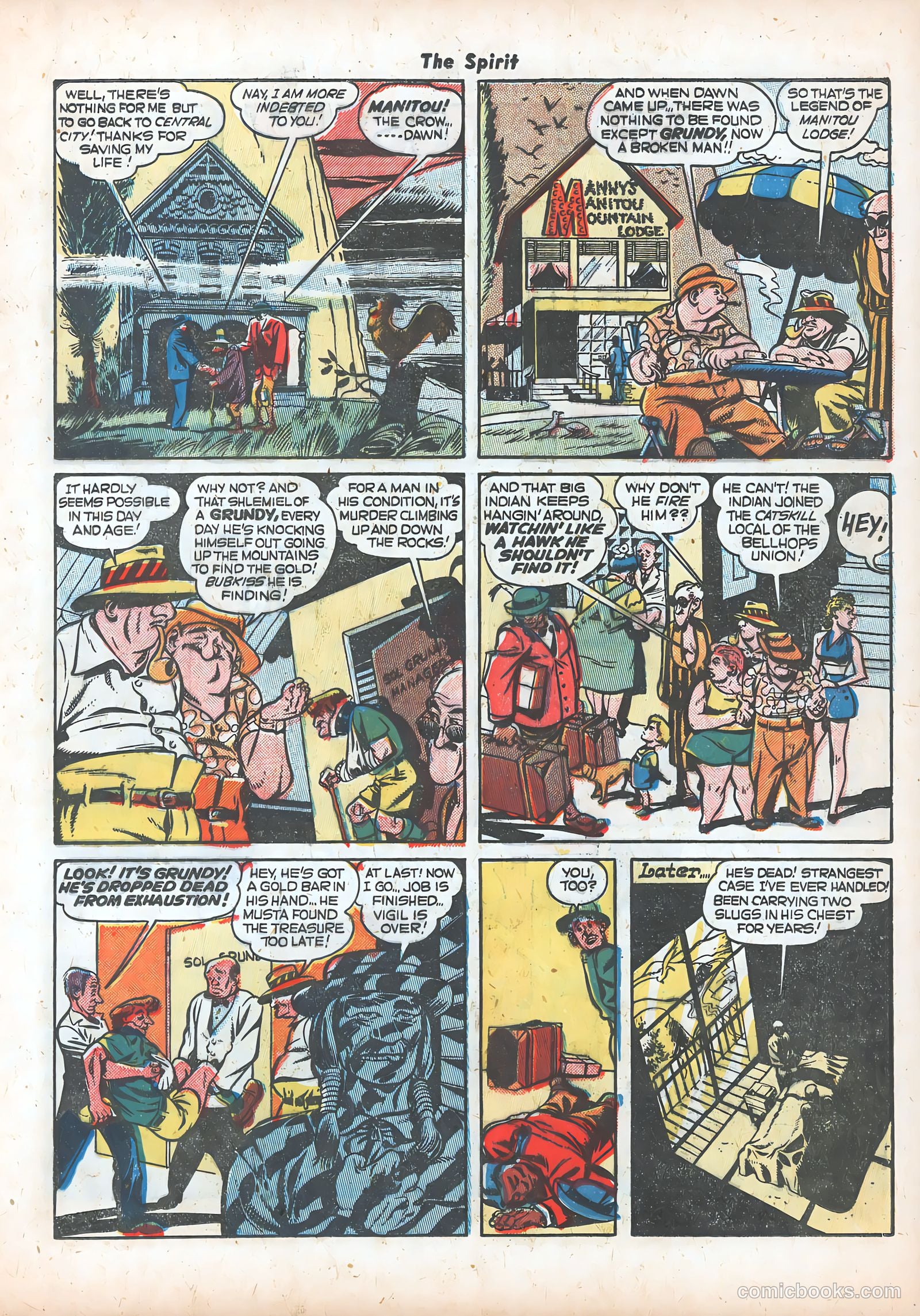 The Spirit #22 (1986) — page 9 of 36