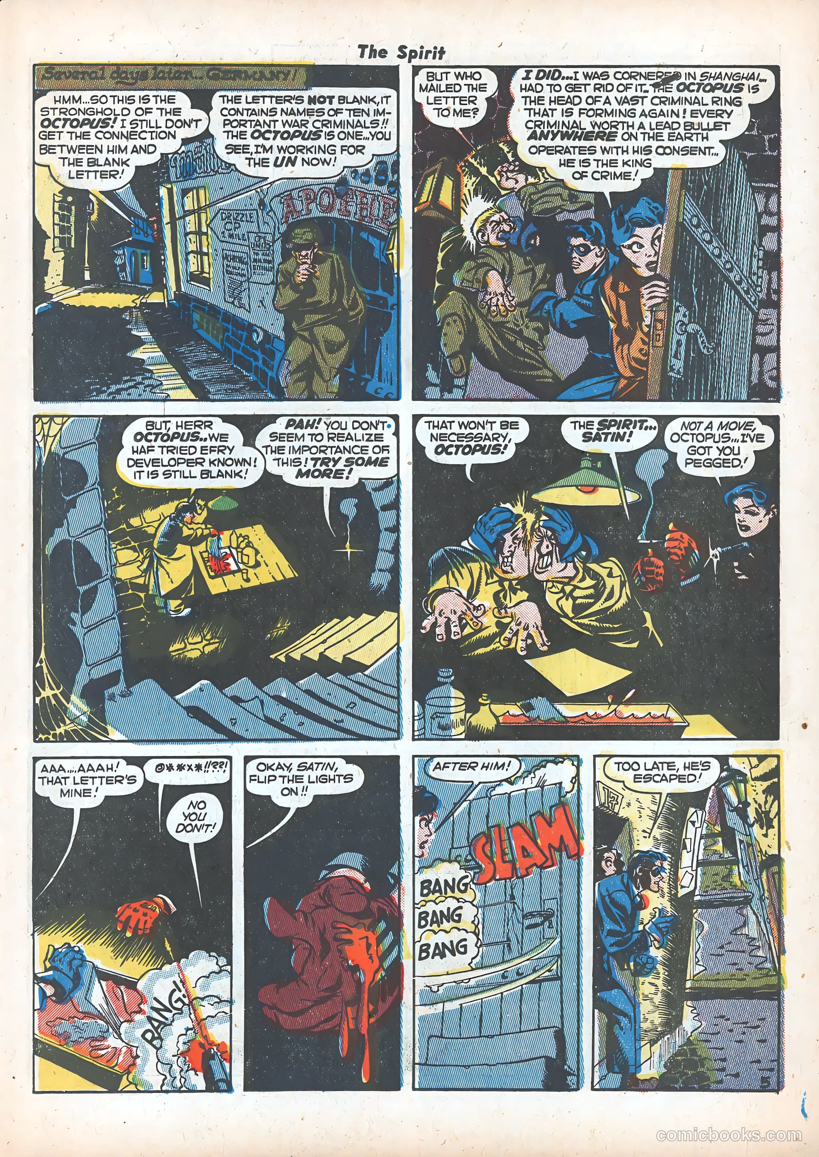 The Spirit #22 (1986) — page 31 of 36