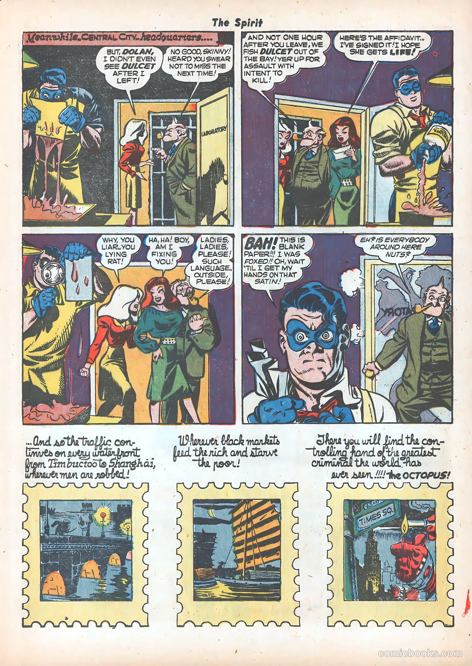 The Spirit #22 (1986) — page 33 of 36