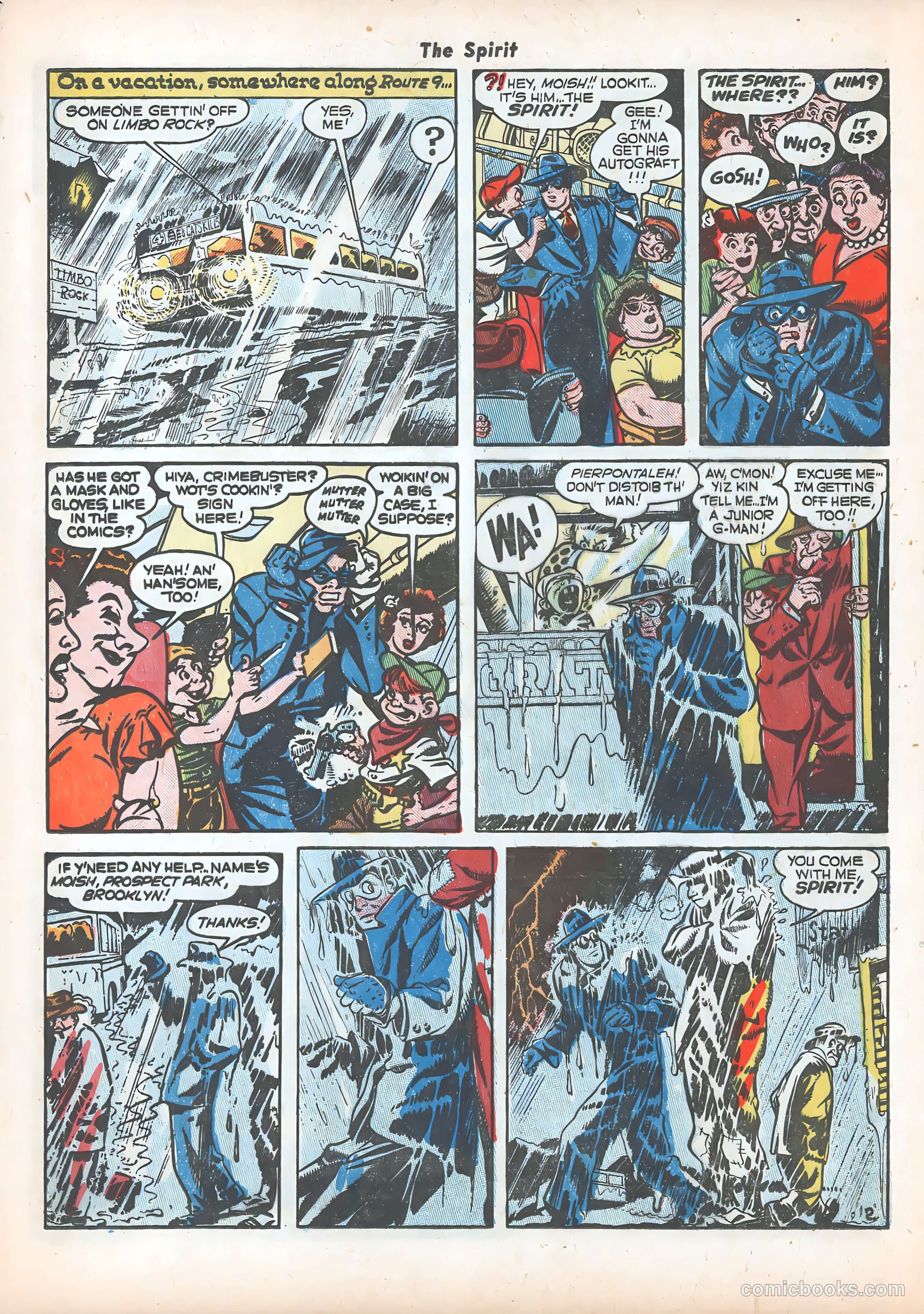 The Spirit #22 (1950) — page 4 of 36