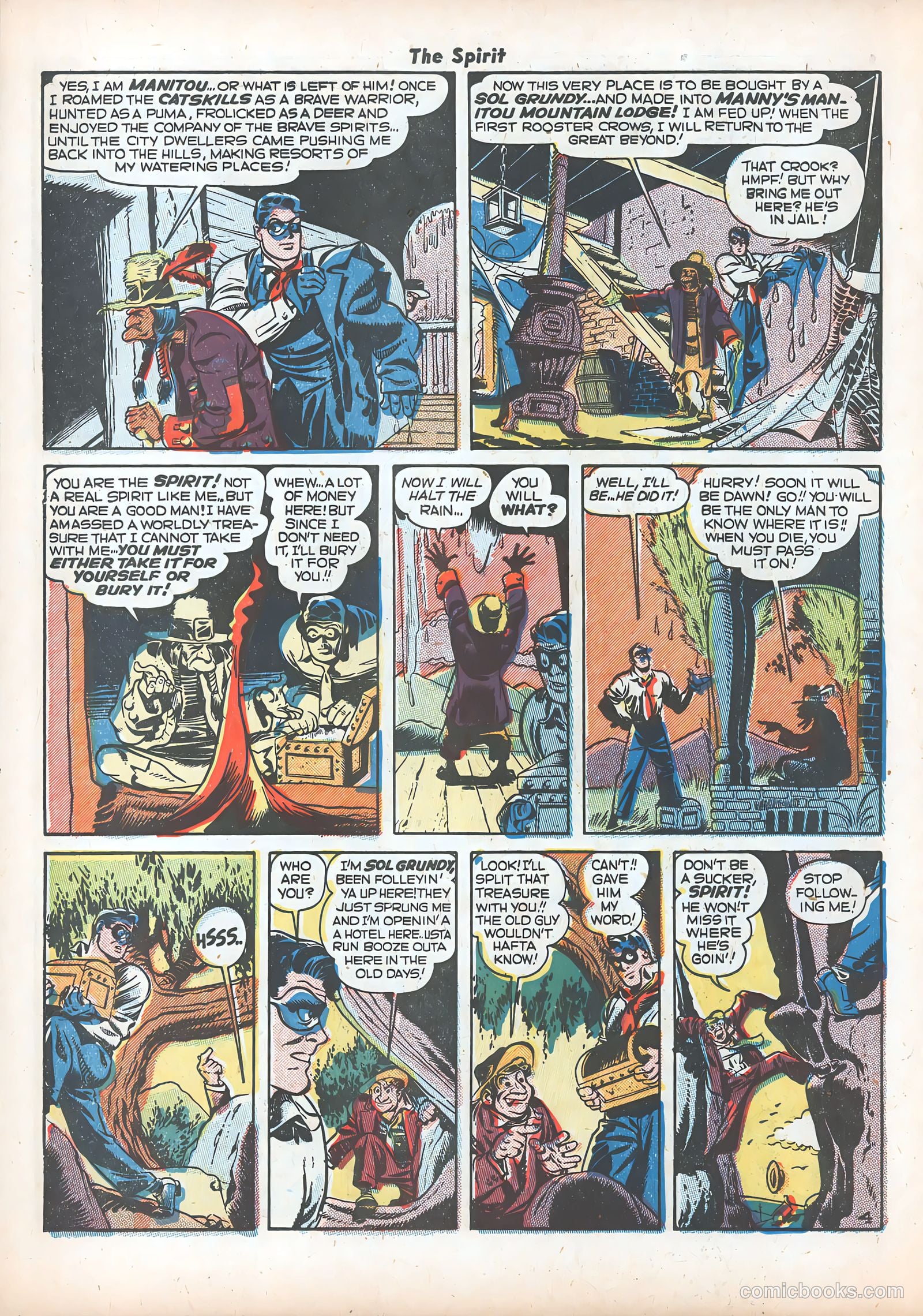 The Spirit #22 (1950) — page 6 of 36