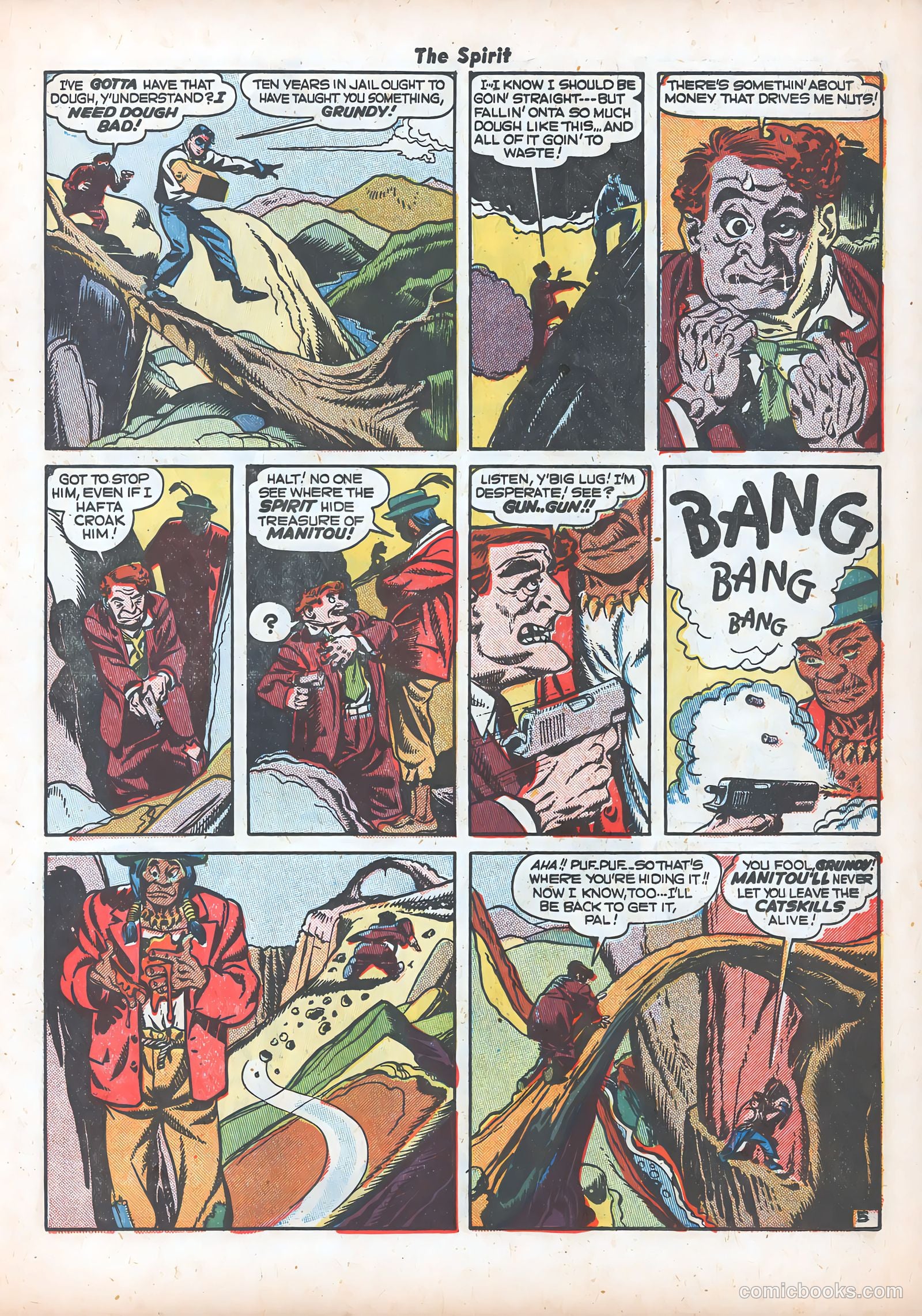 The Spirit #22 (1950) — page 7 of 36