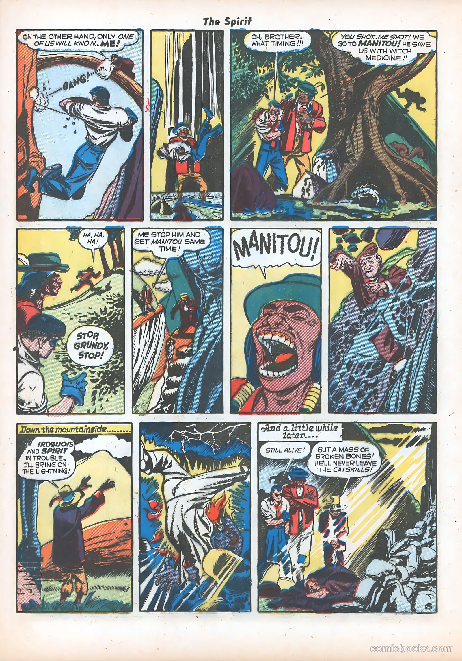 The Spirit #22 (1950) — page 8 of 36