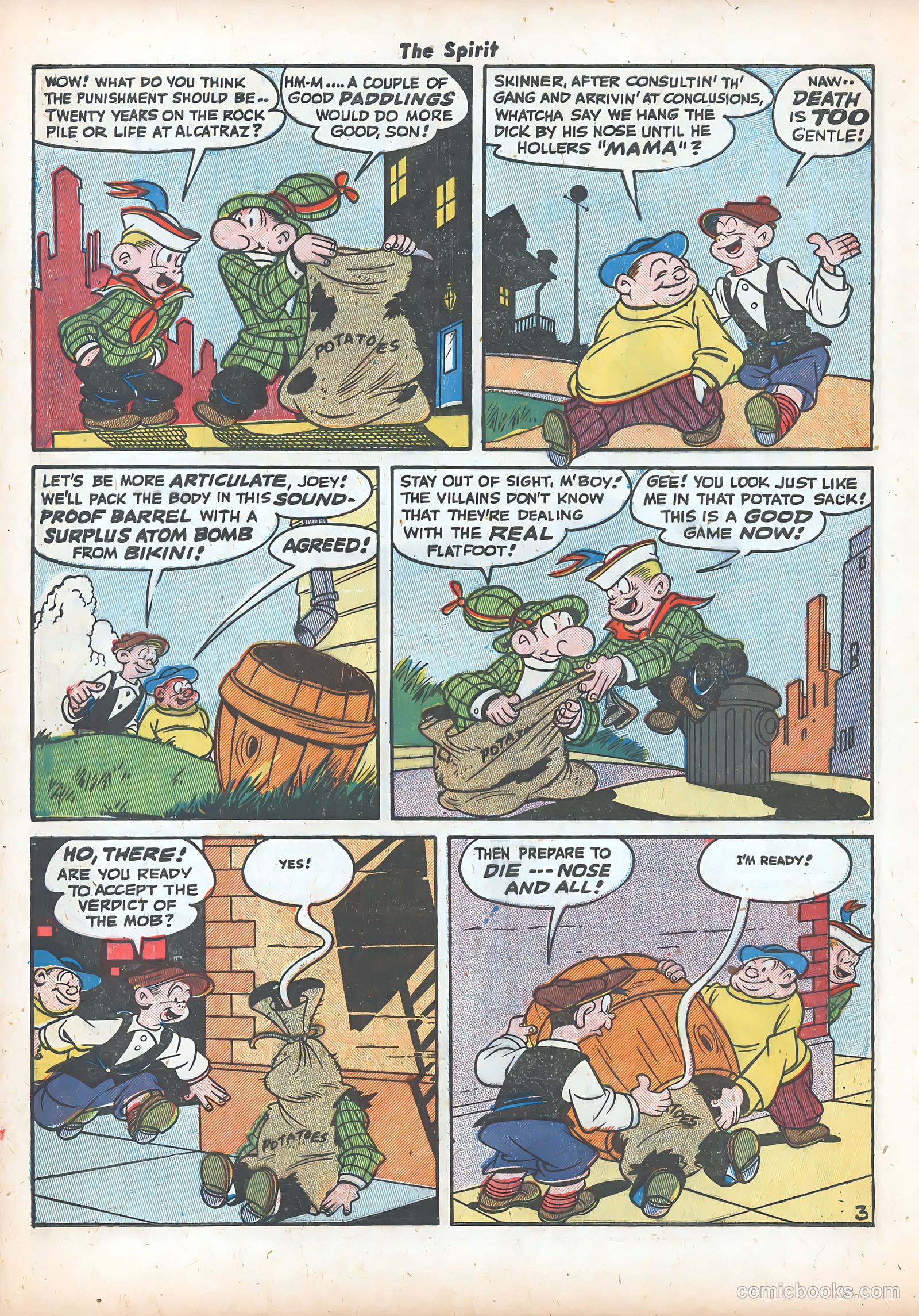 The Spirit #22 (1950) — page 20 of 36