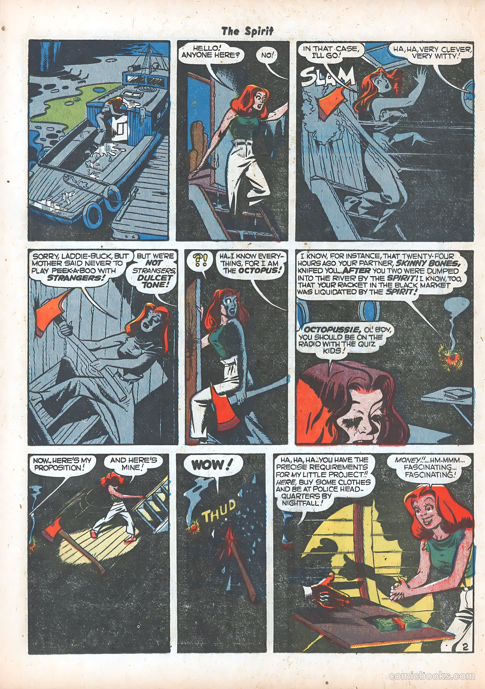 The Spirit #22 (1950) — page 28 of 36