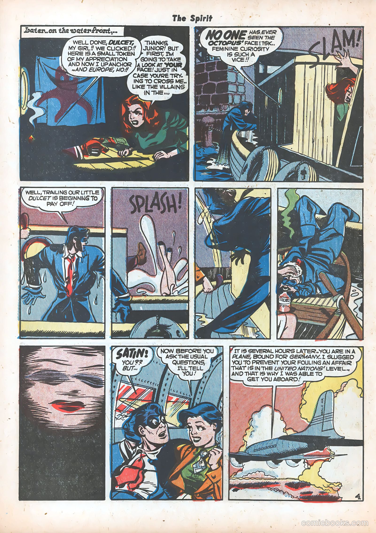The Spirit #22 (1950) — page 30 of 36