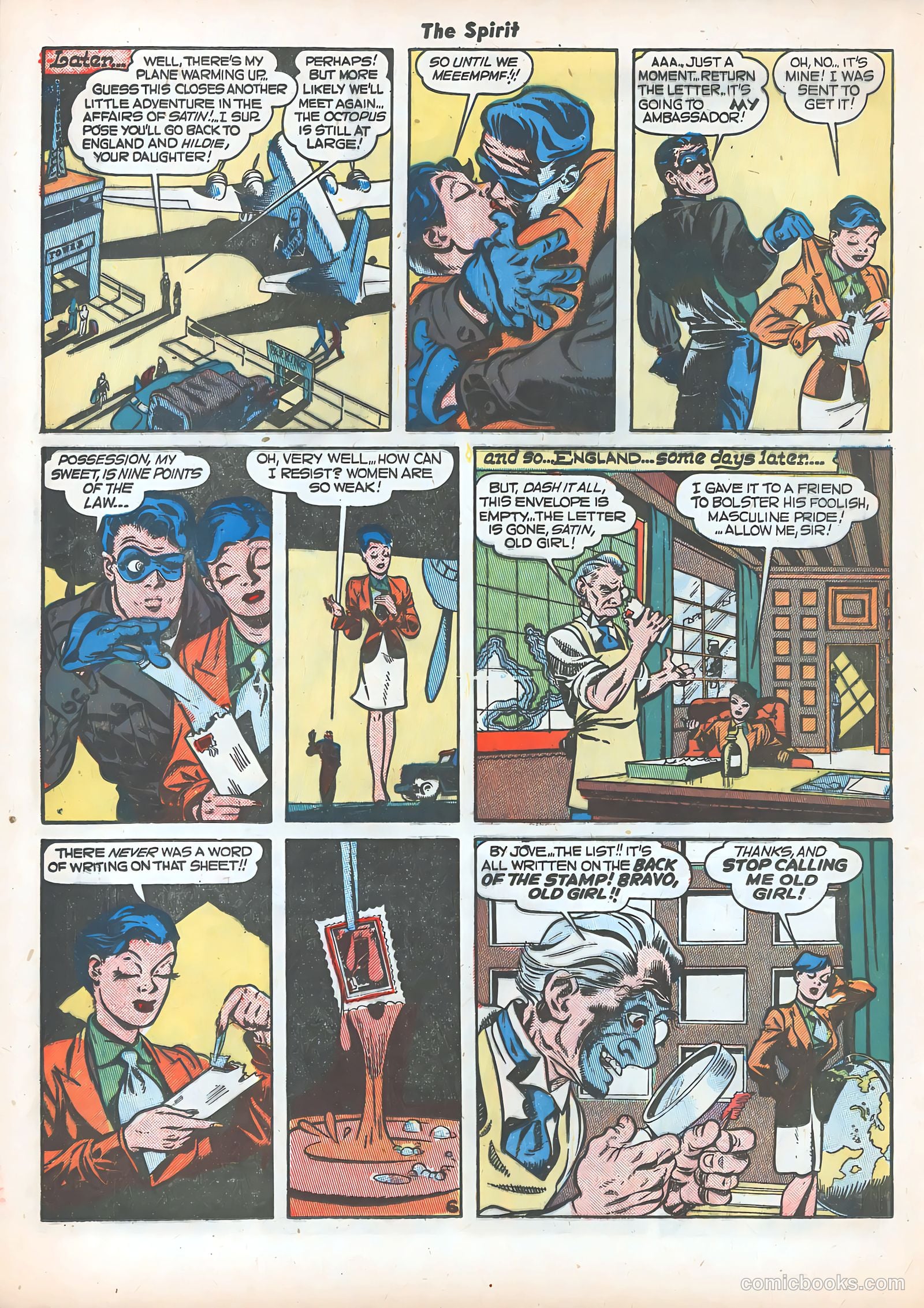 The Spirit #22 (1950) — page 32 of 36