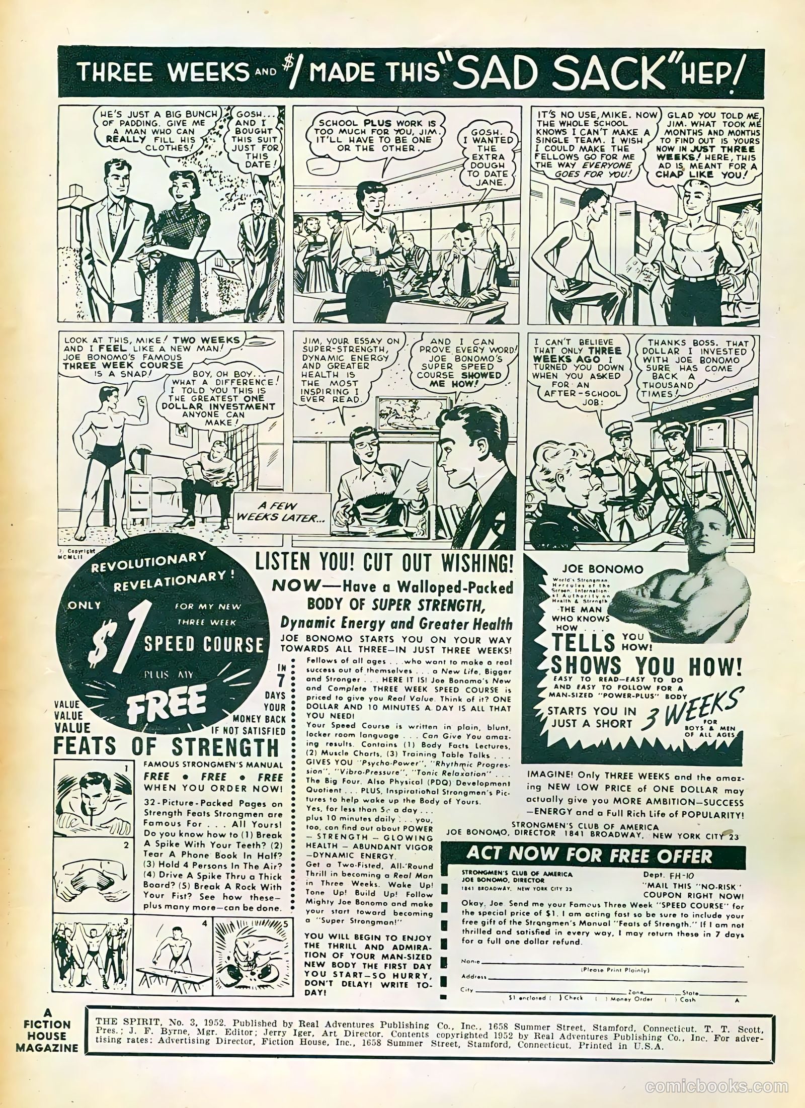 The Spirit #3 (1952) — page 2 of 36