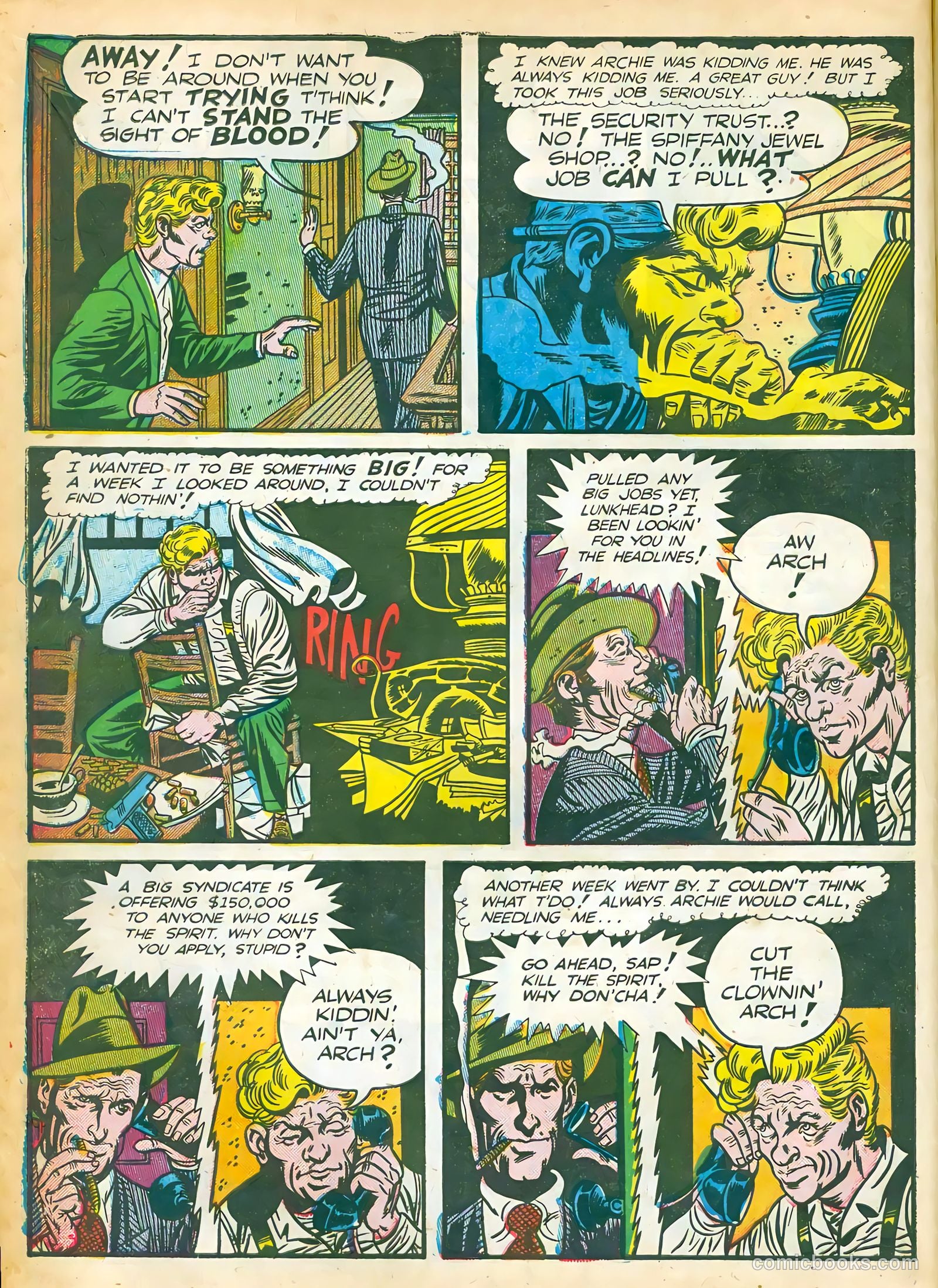 The Spirit #3 (1952) — page 6 of 36