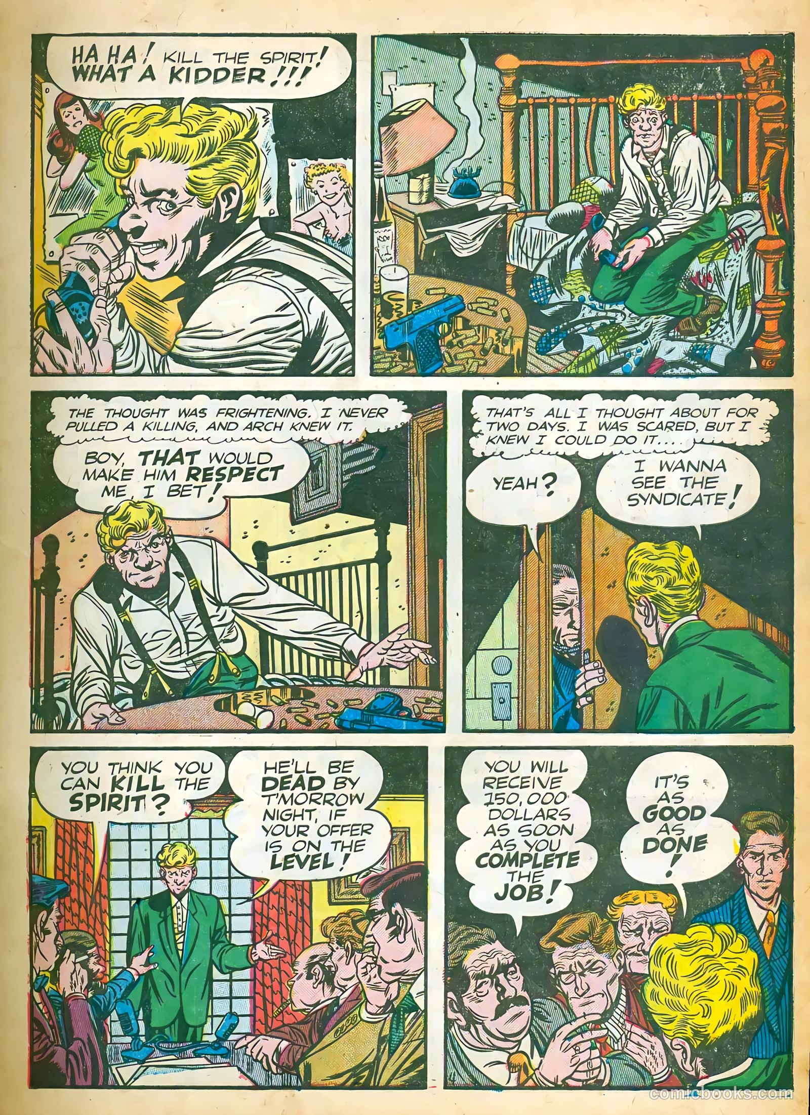 The Spirit #3 (1952) — page 7 of 36