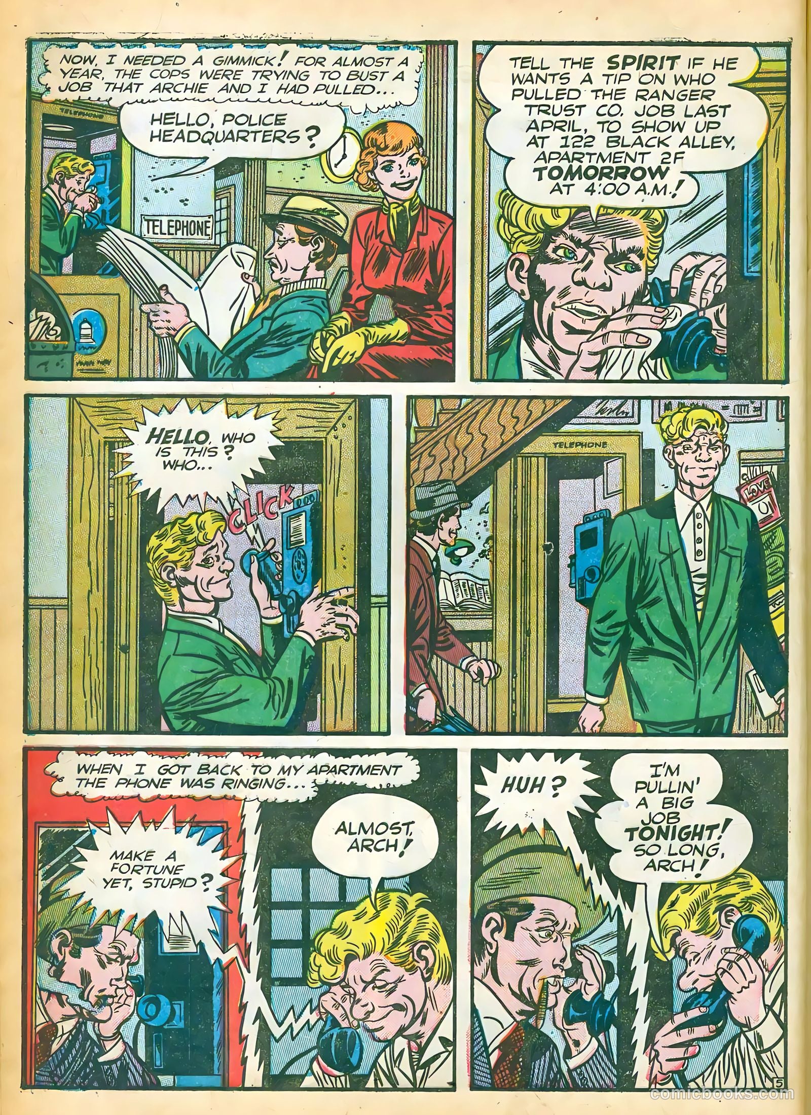 The Spirit #3 (1952) — page 8 of 36