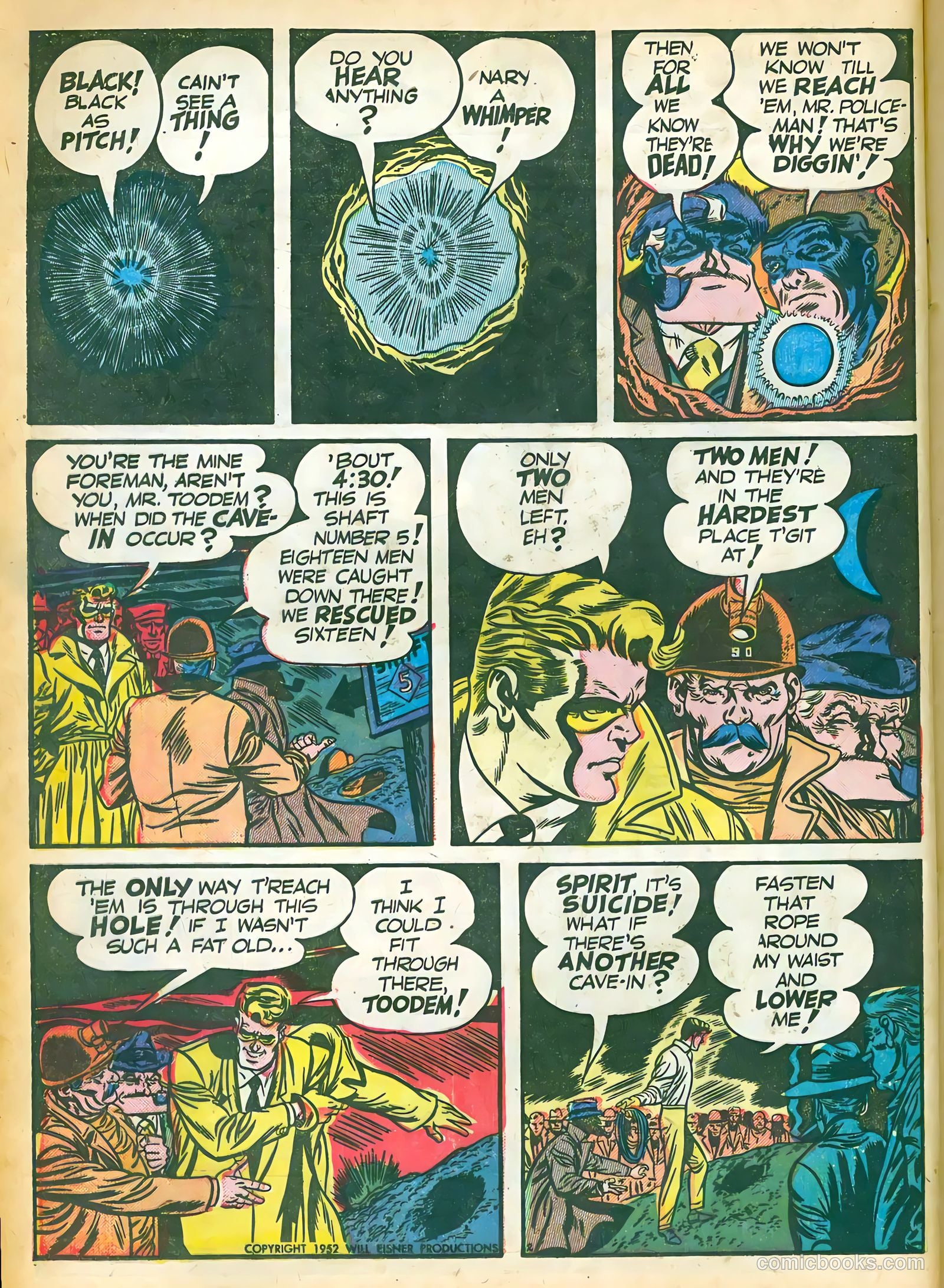 The Spirit #3 (1952) — page 12 of 36