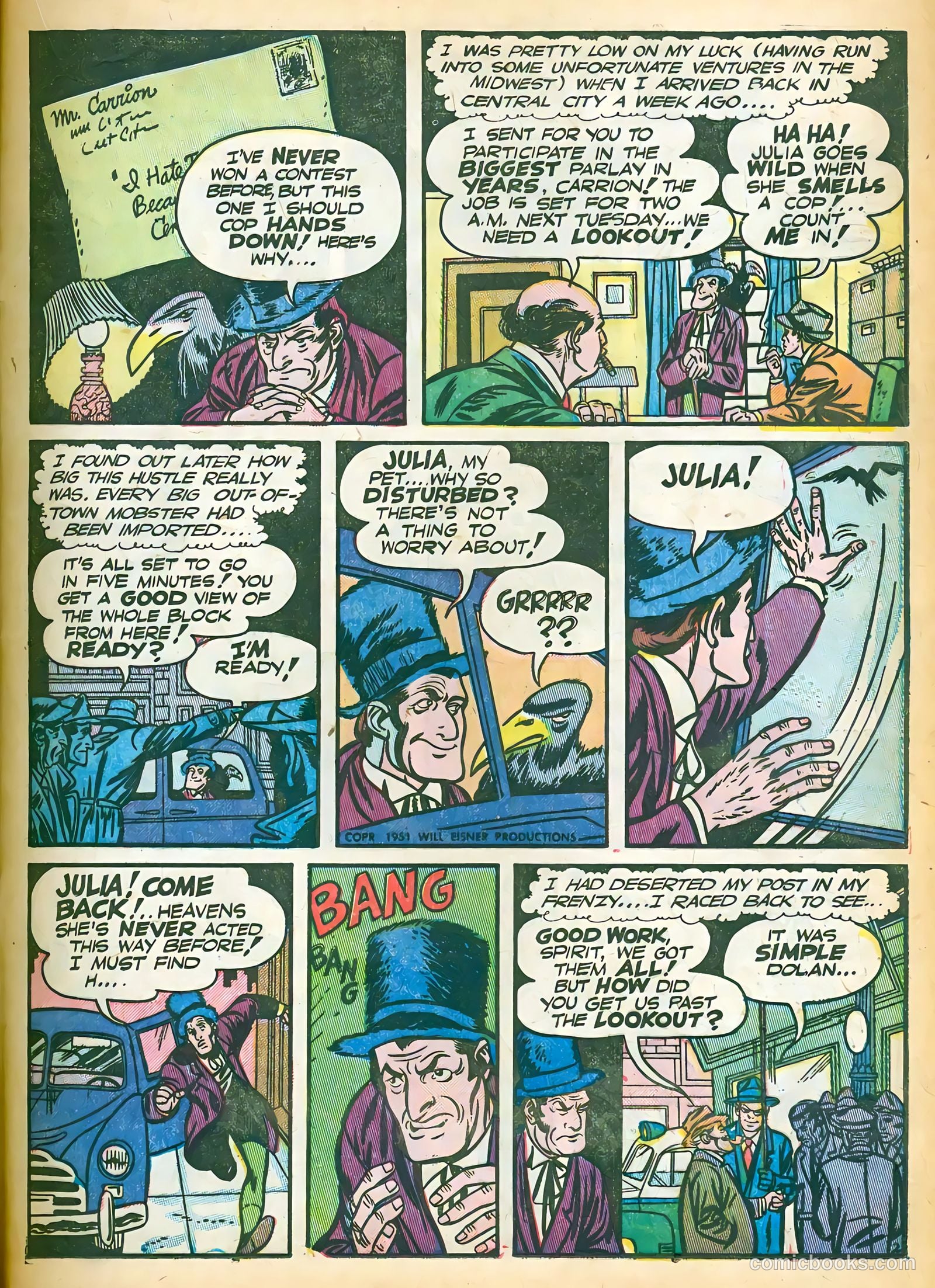The Spirit #3 (1952) — page 21 of 36
