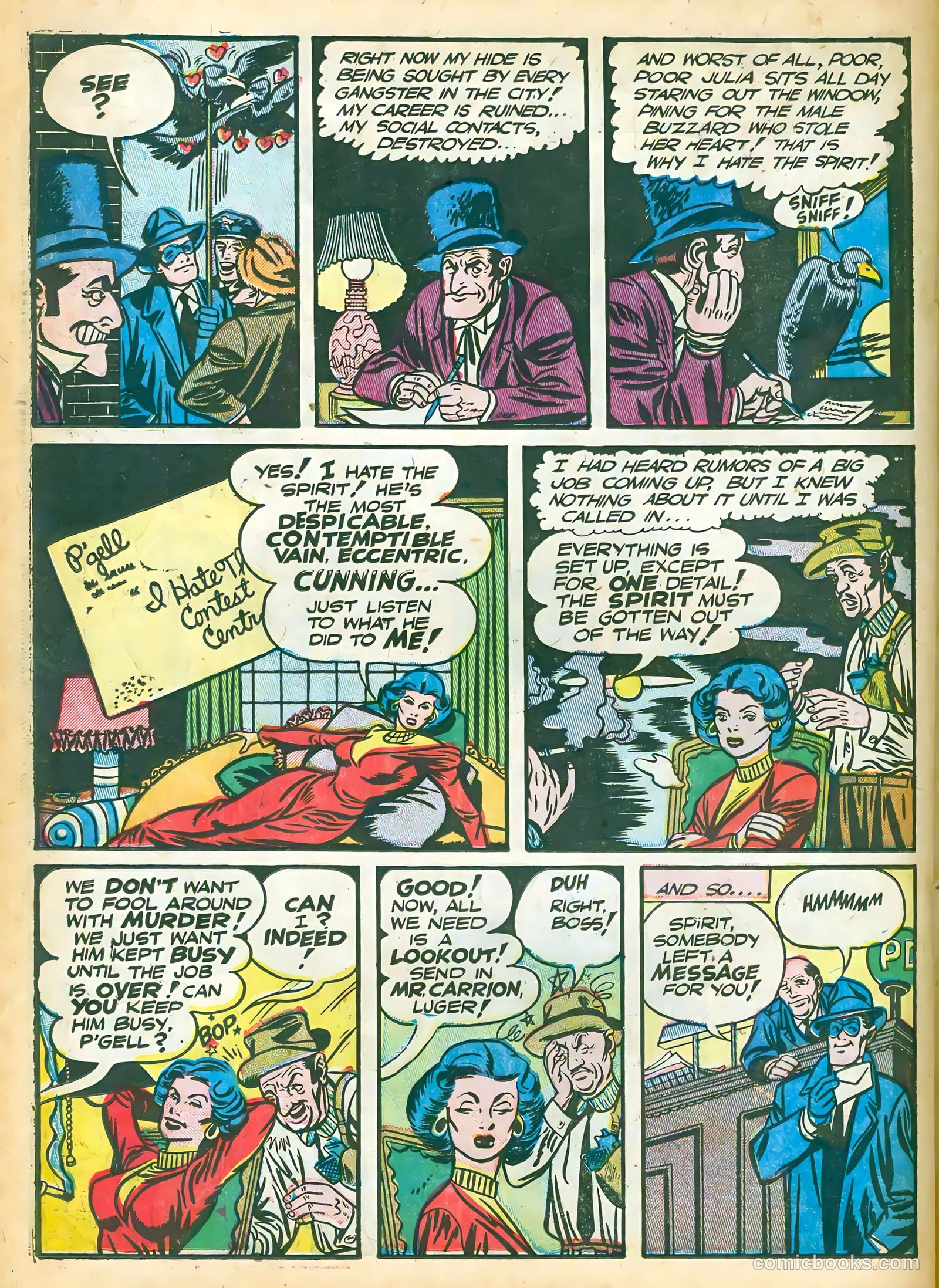 The Spirit #3 (1952) — page 22 of 36
