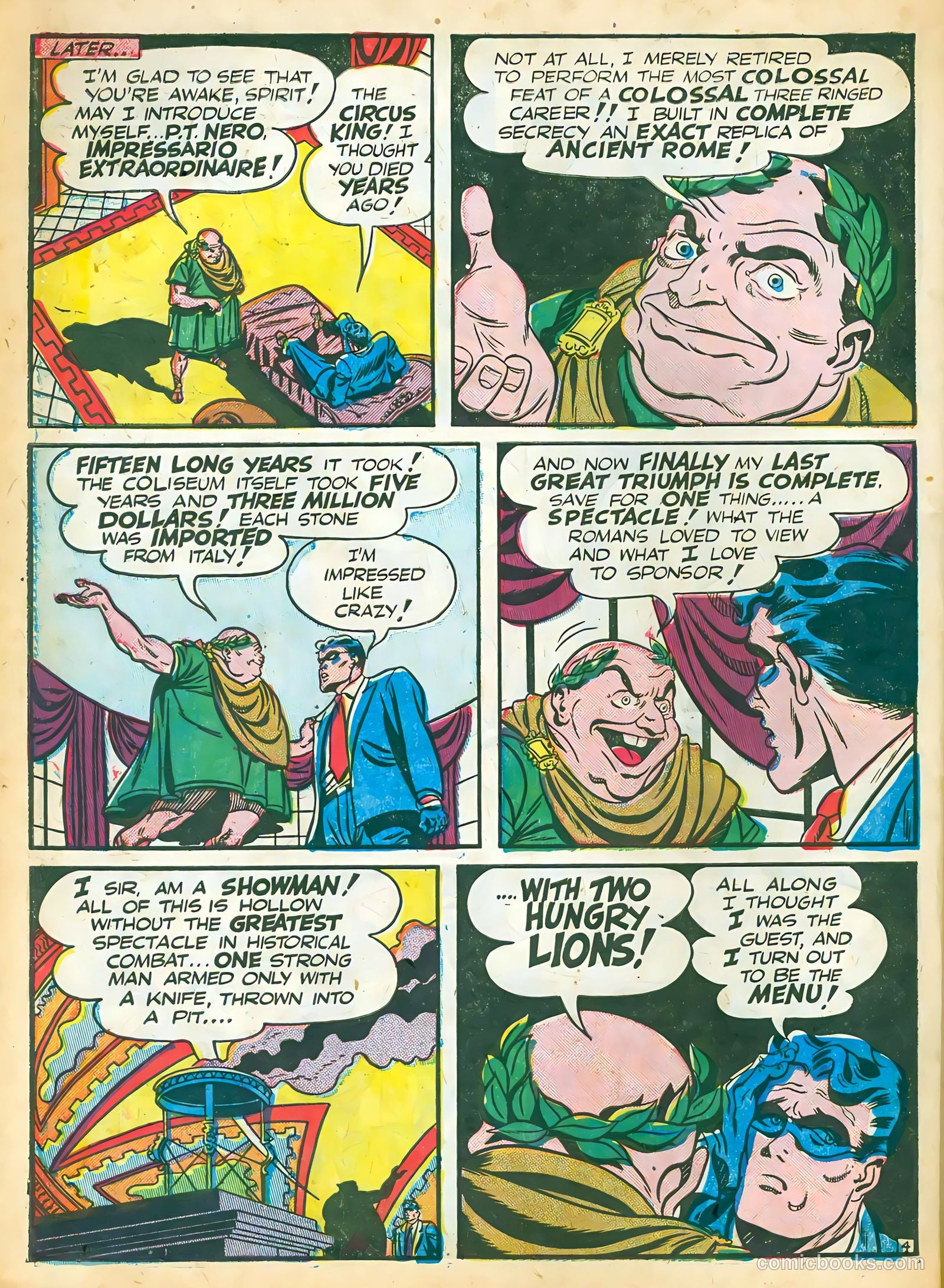 The Spirit #3 (1952) — page 30 of 36
