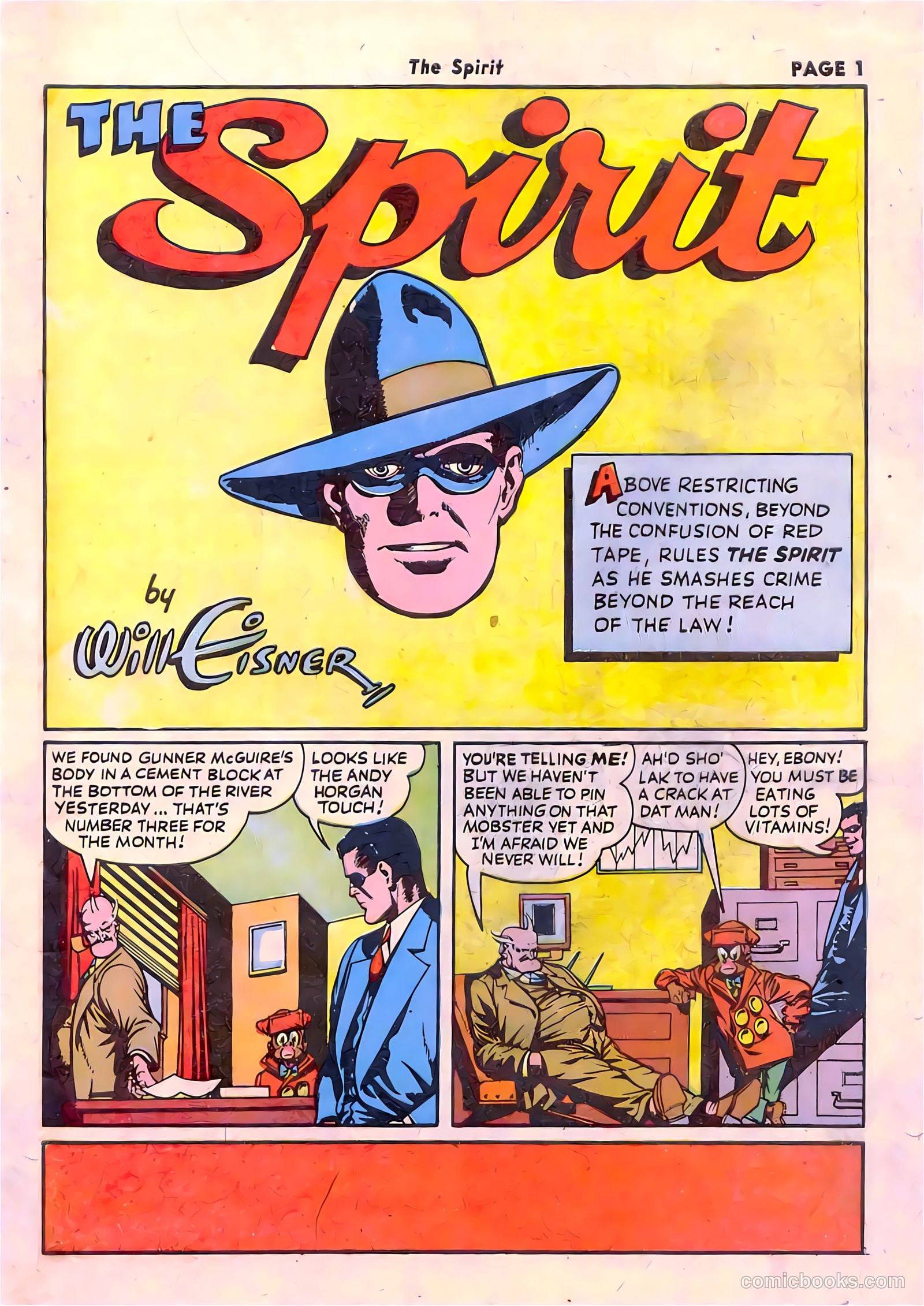 The Spirit #3 (1984) — page 3 of 51