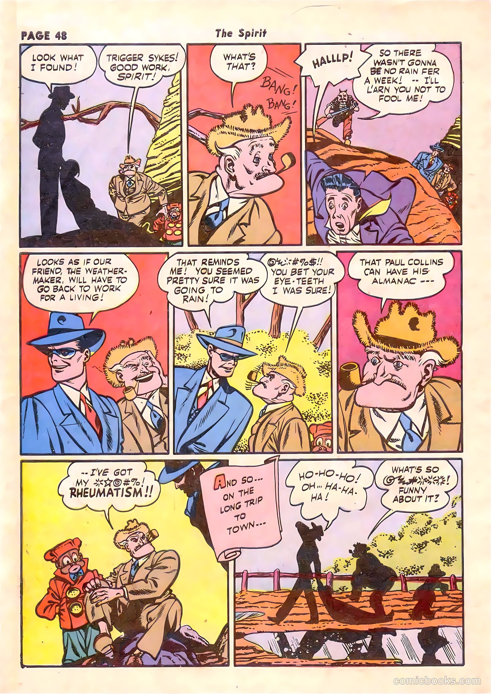 The Spirit #3 (1984) — page 50 of 51