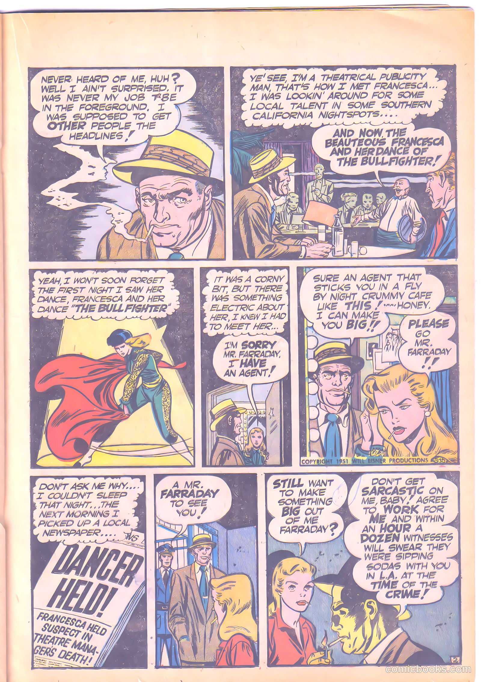 The Spirit #4 (1953) — page 21 of 36