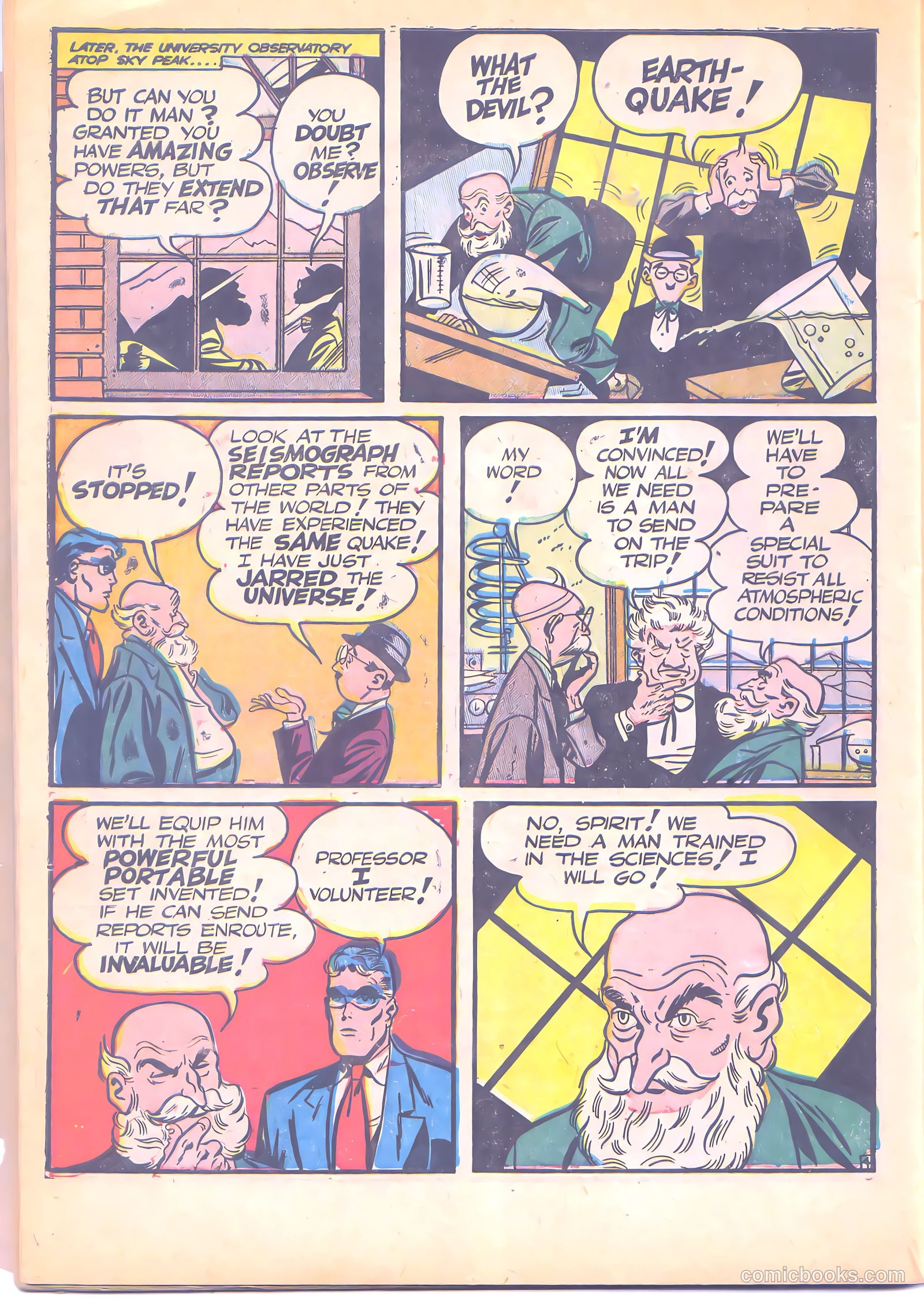 The Spirit #4 (1953) — page 30 of 36