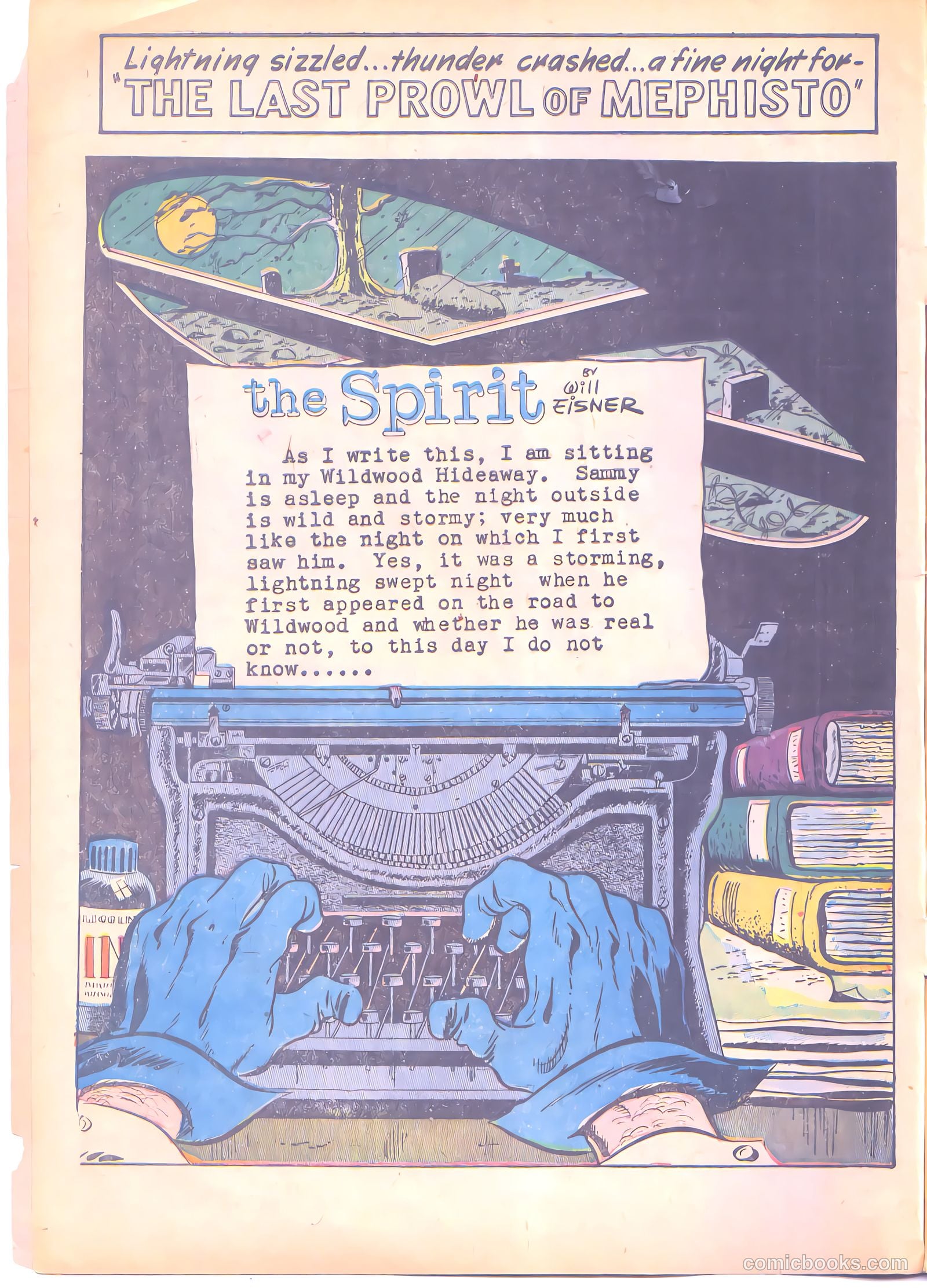 The Spirit #4 (1984) — page 4 of 36
