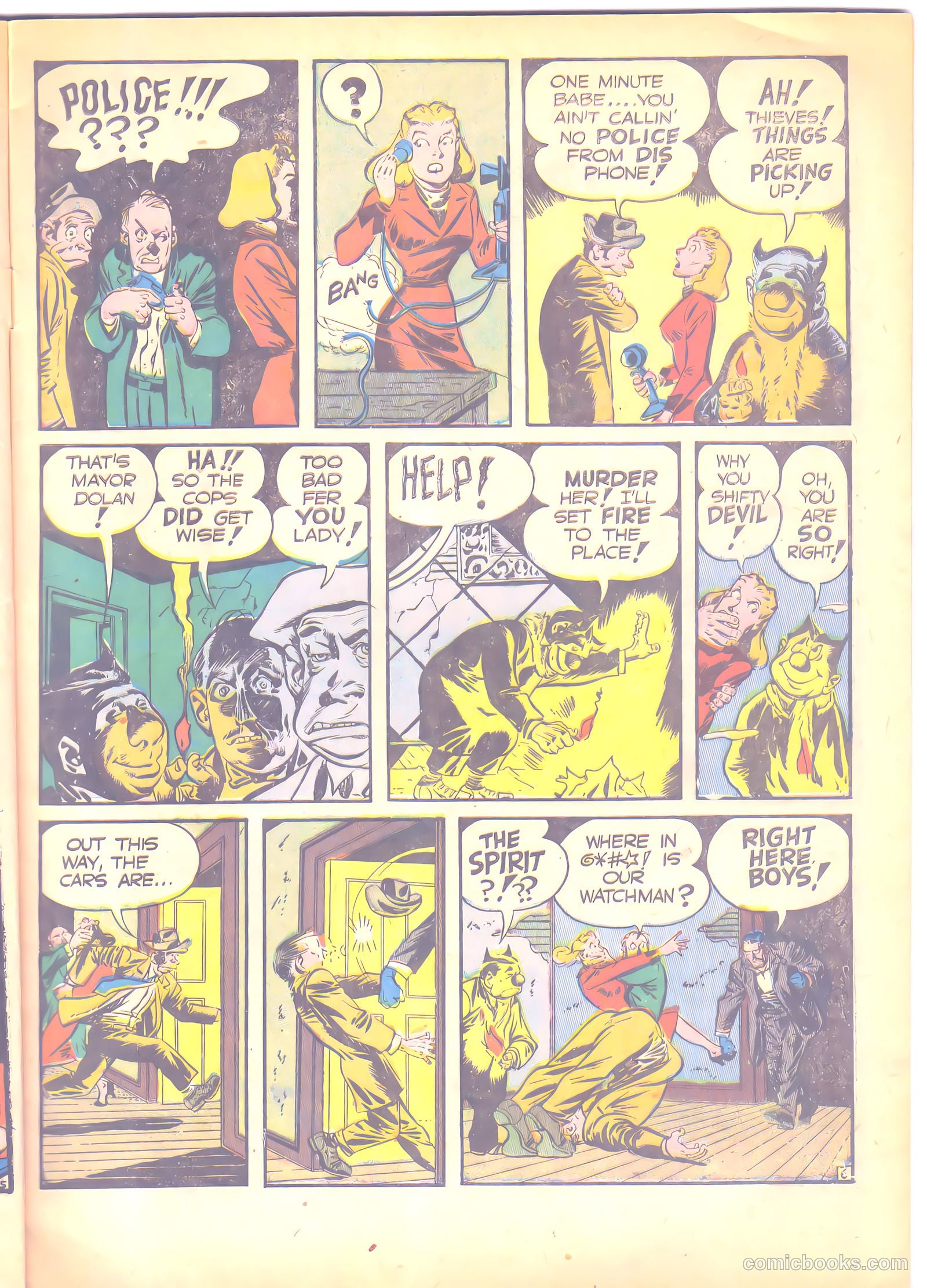 The Spirit #4 (1984) — page 9 of 36