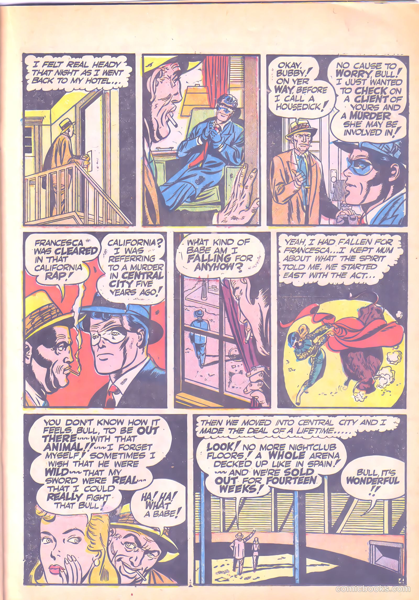 The Spirit #4 (1984) — page 23 of 36