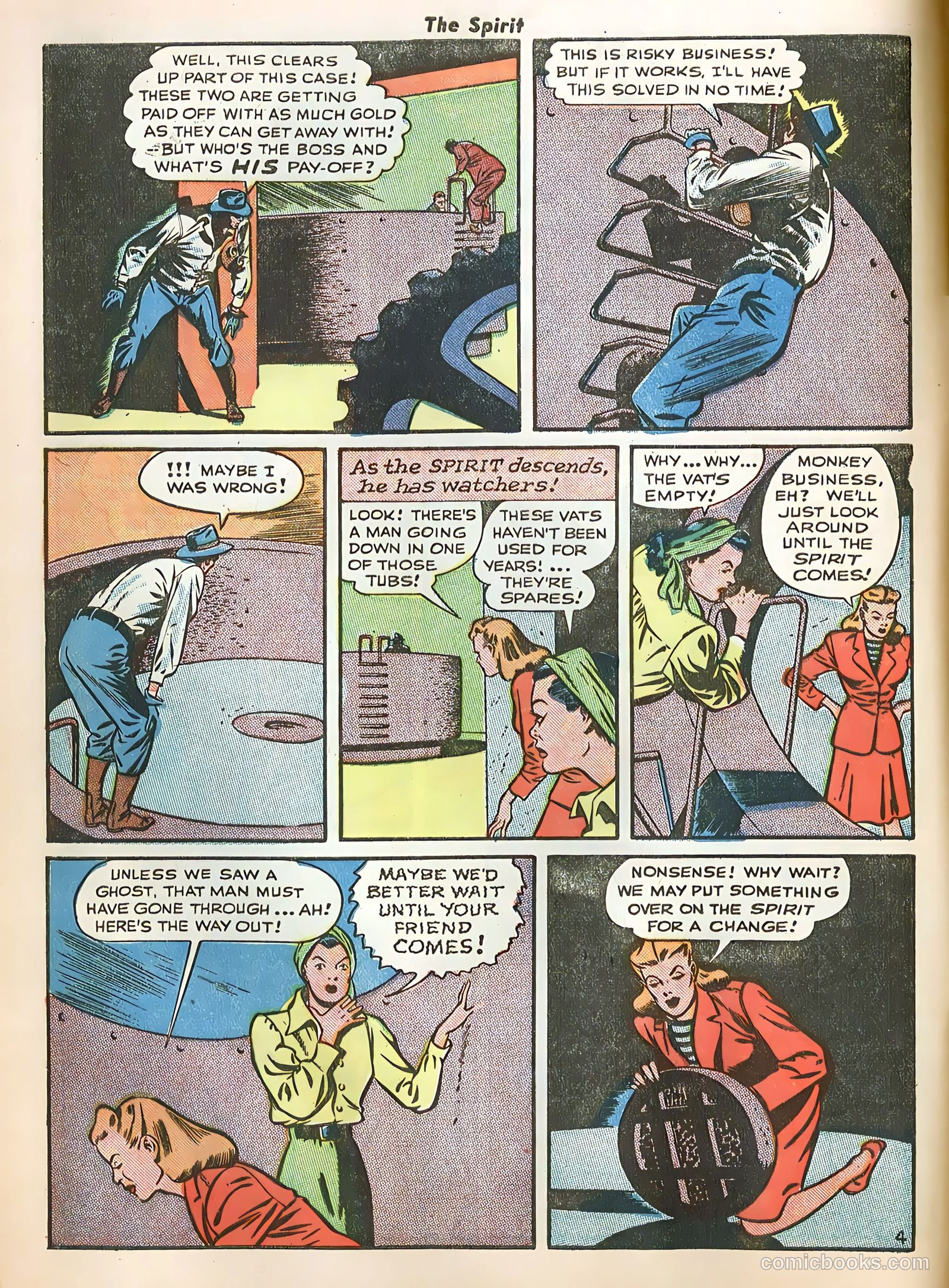 The Spirit #4 (1946) — page 6 of 52