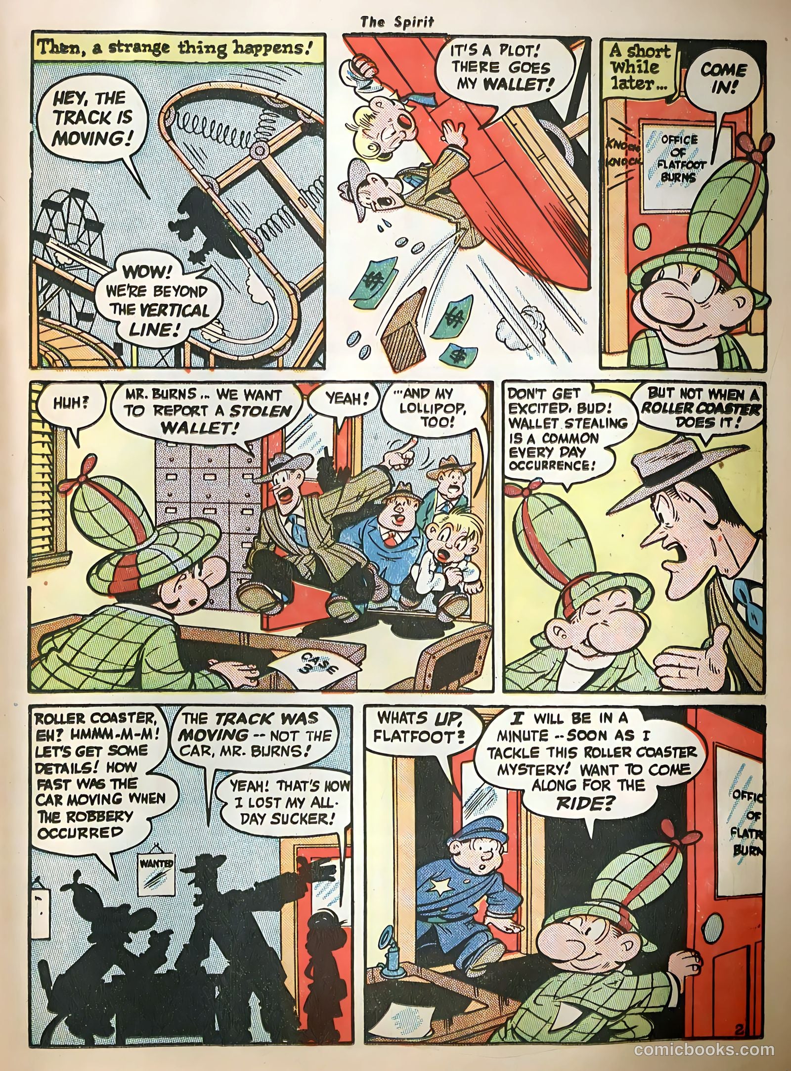 The Spirit #4 (1946) — page 35 of 52