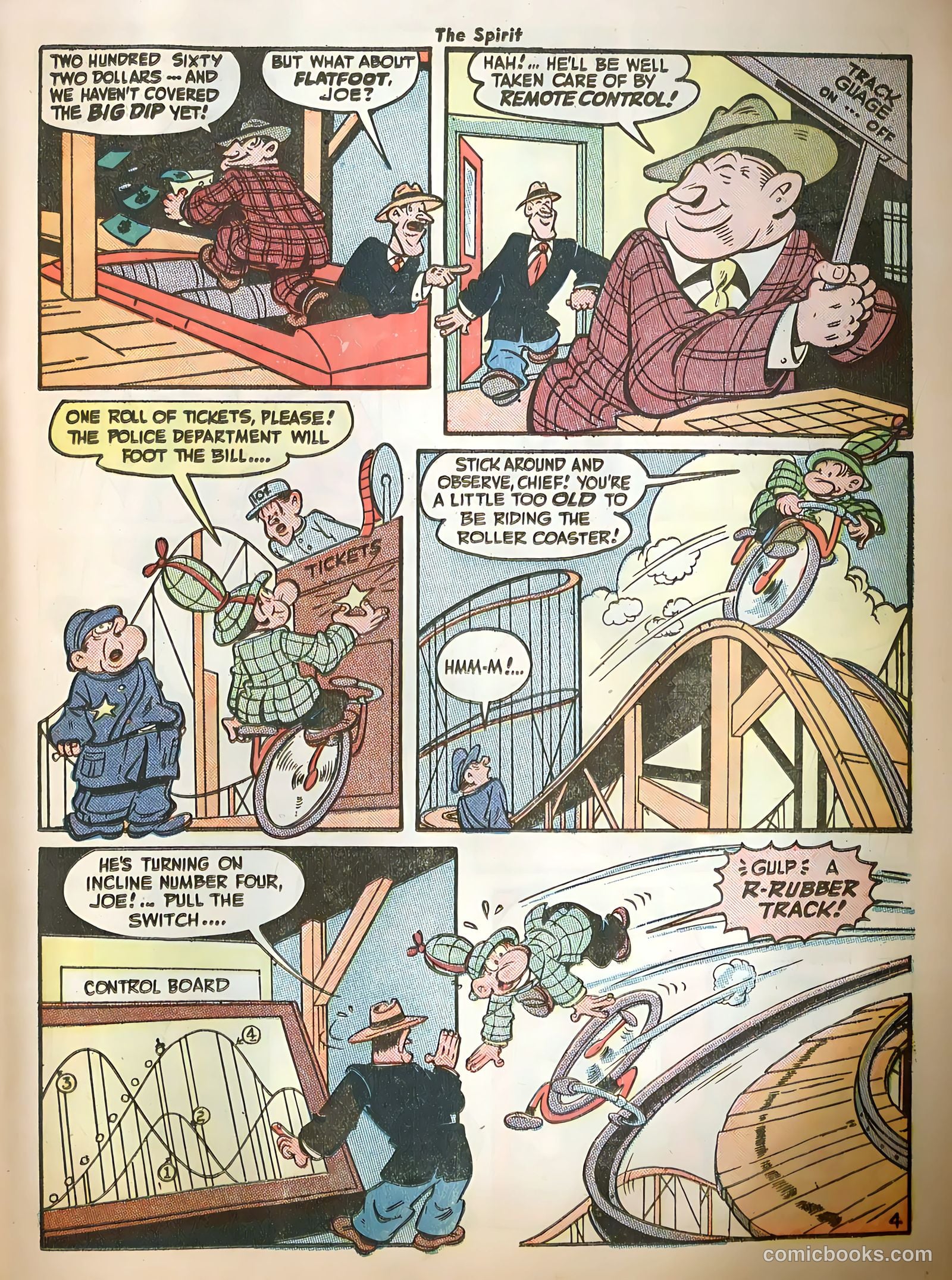 The Spirit #4 (1946) — page 37 of 52