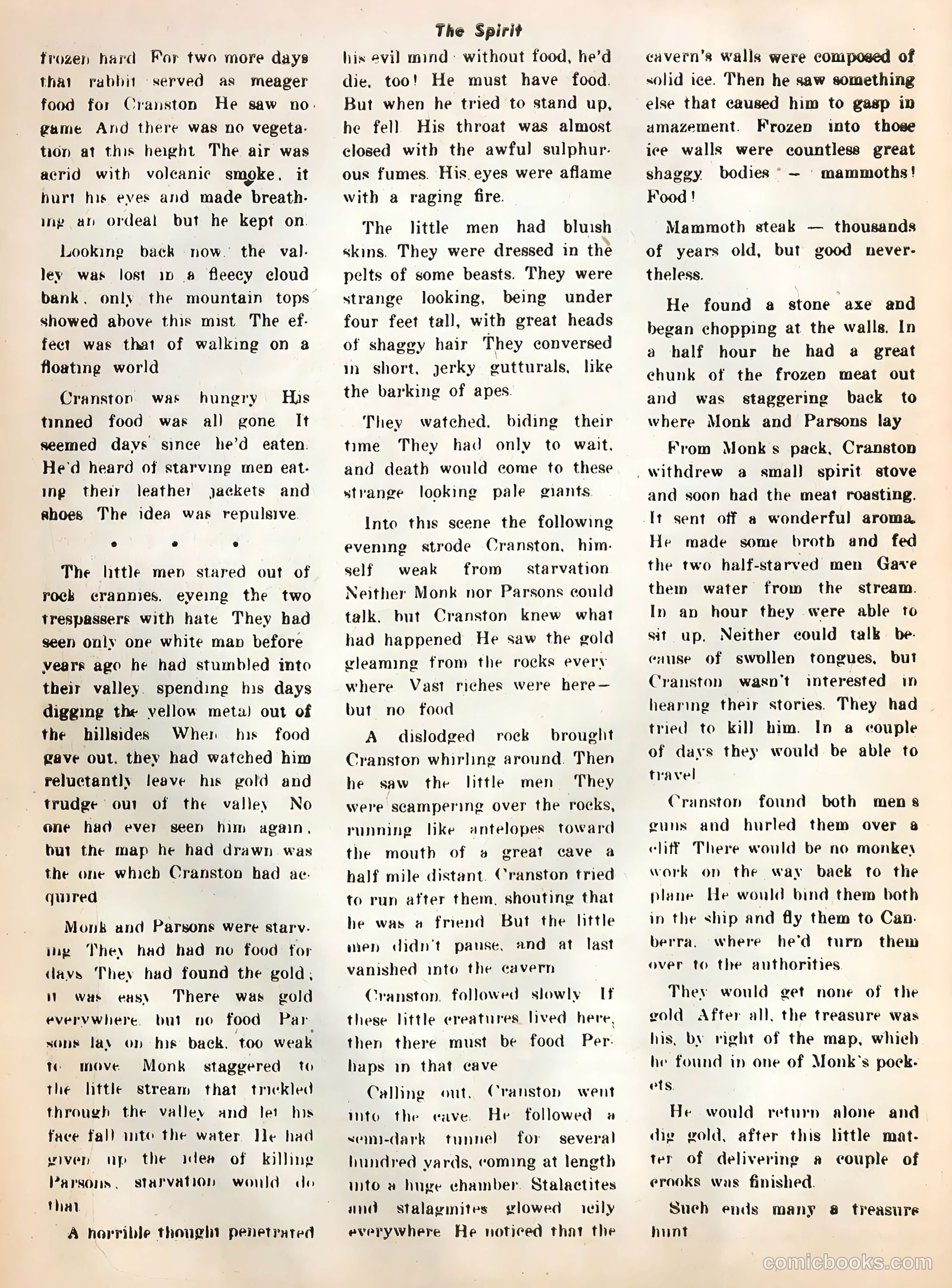 The Spirit #4 (1946) — page 42 of 52