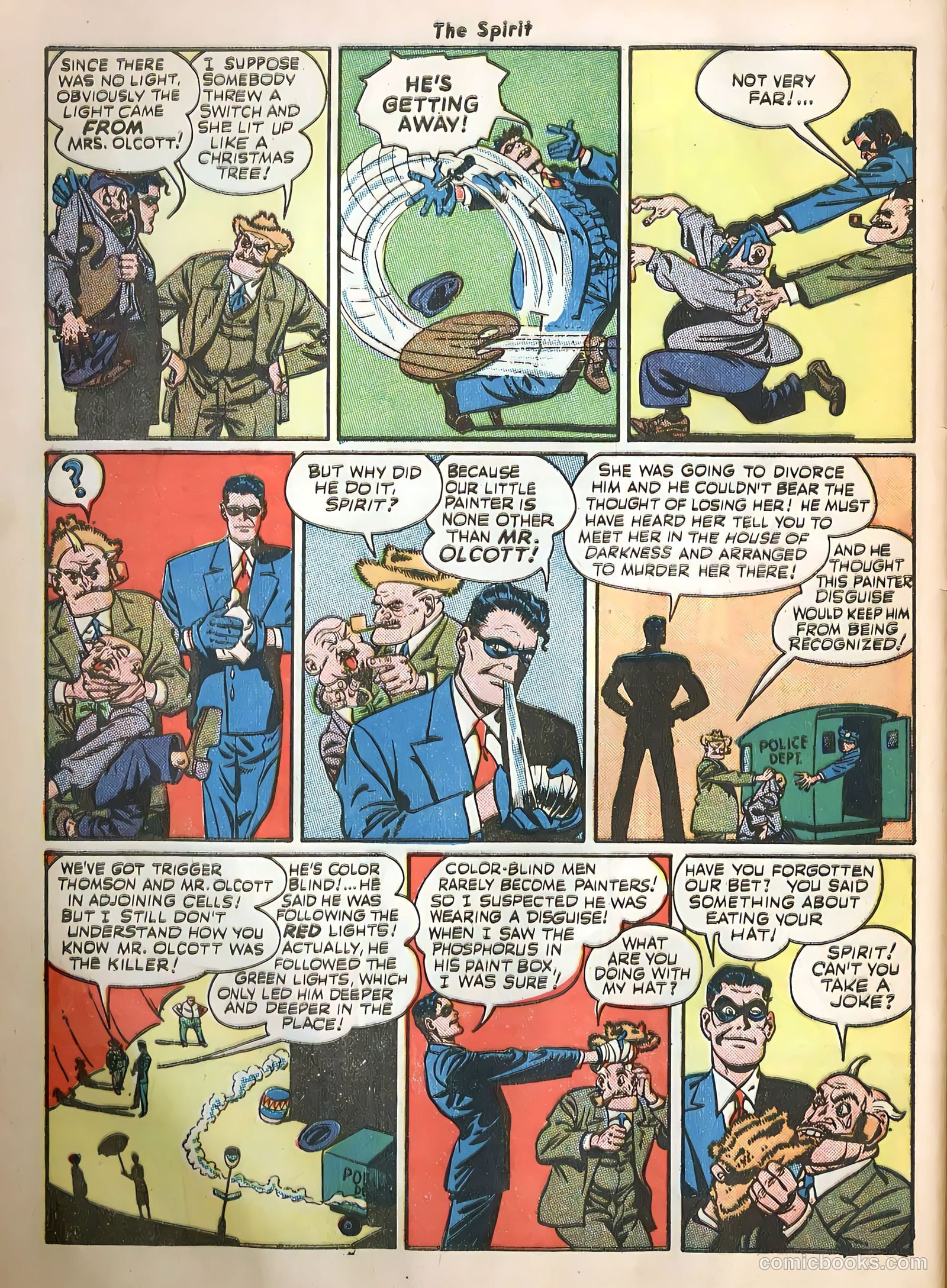 The Spirit #4 (1946) — page 50 of 52