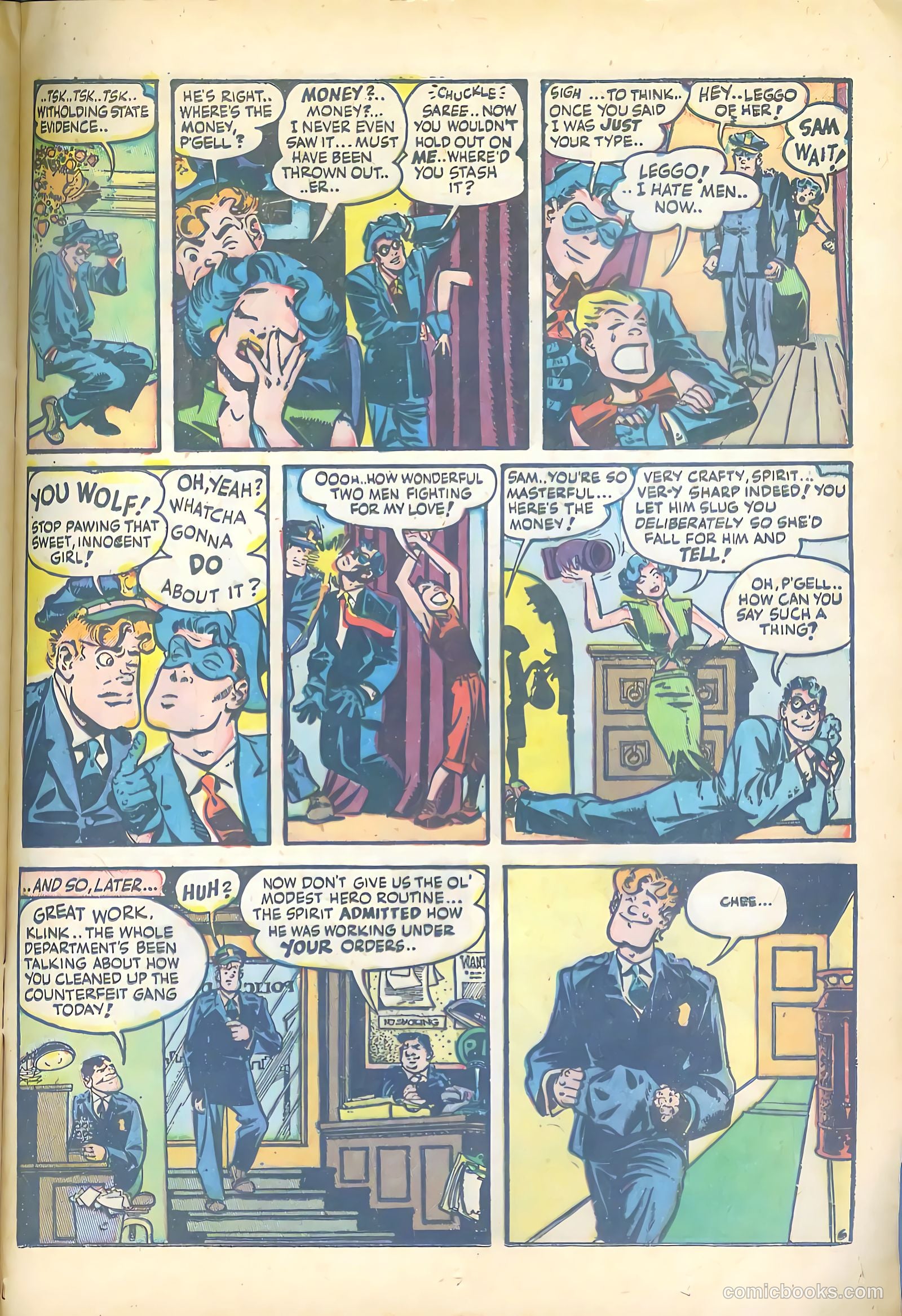 The Spirit #5 (1984) — page 25 of 36