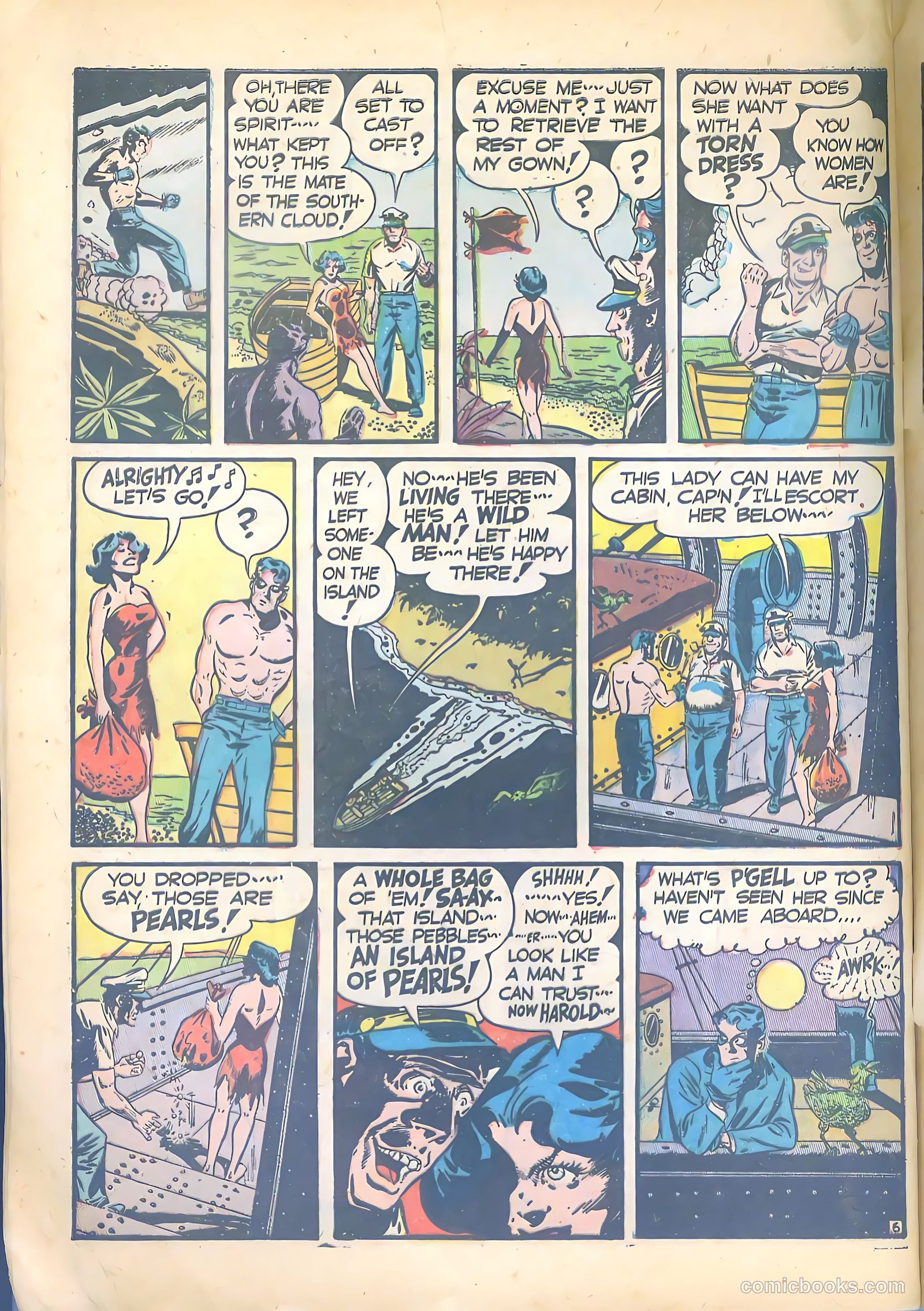 The Spirit #5 (1984) — page 32 of 36