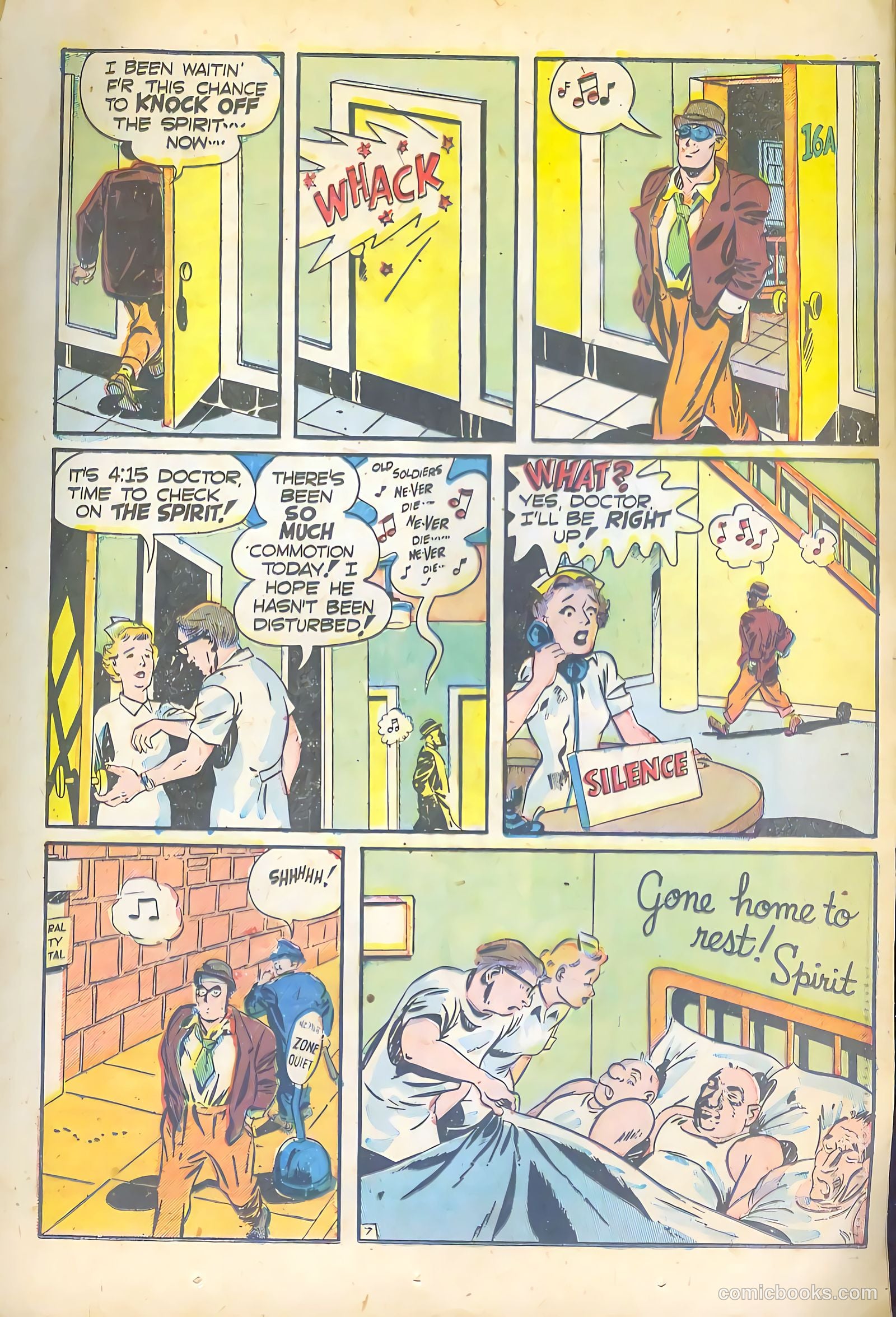 The Spirit #5 (1954) — page 16 of 34