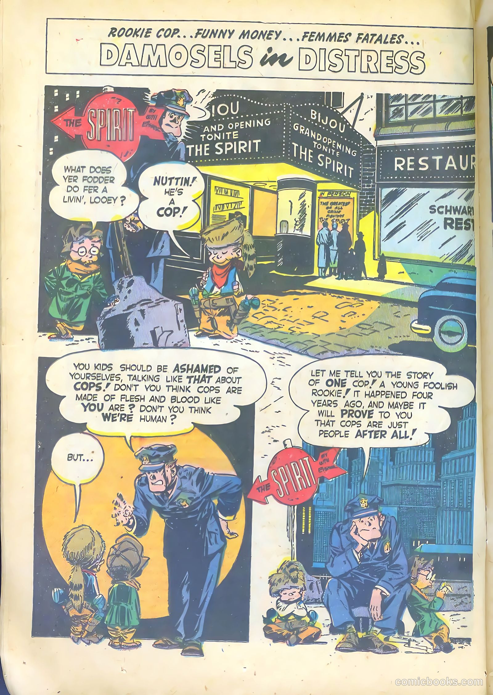 The Spirit #5 (1954) — page 19 of 34