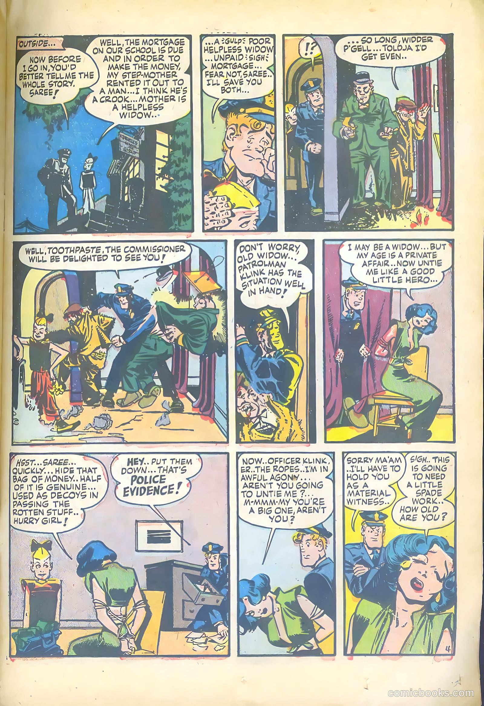 The Spirit #5 (1954) — page 22 of 34