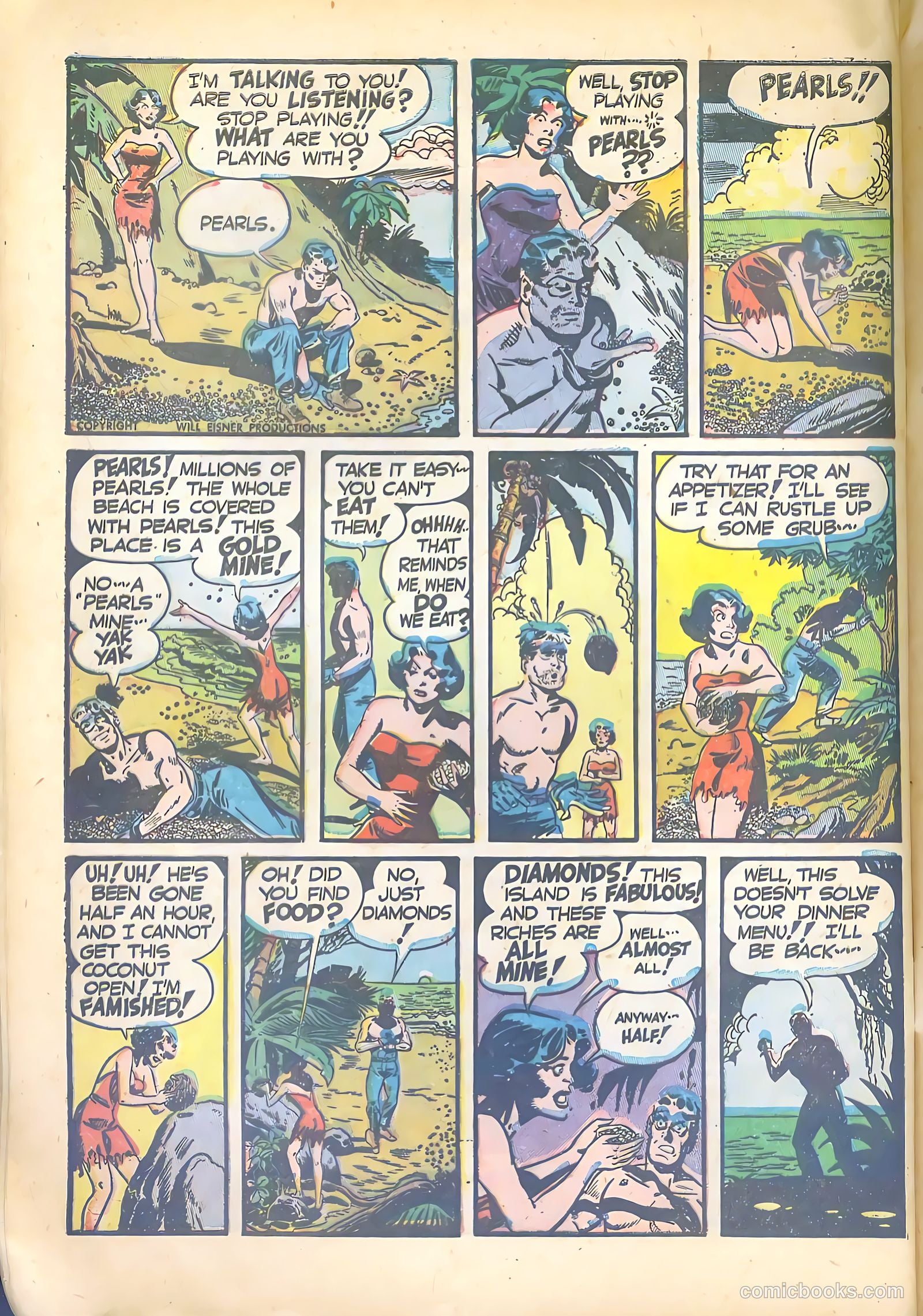 The Spirit #5 (1954) — page 27 of 34