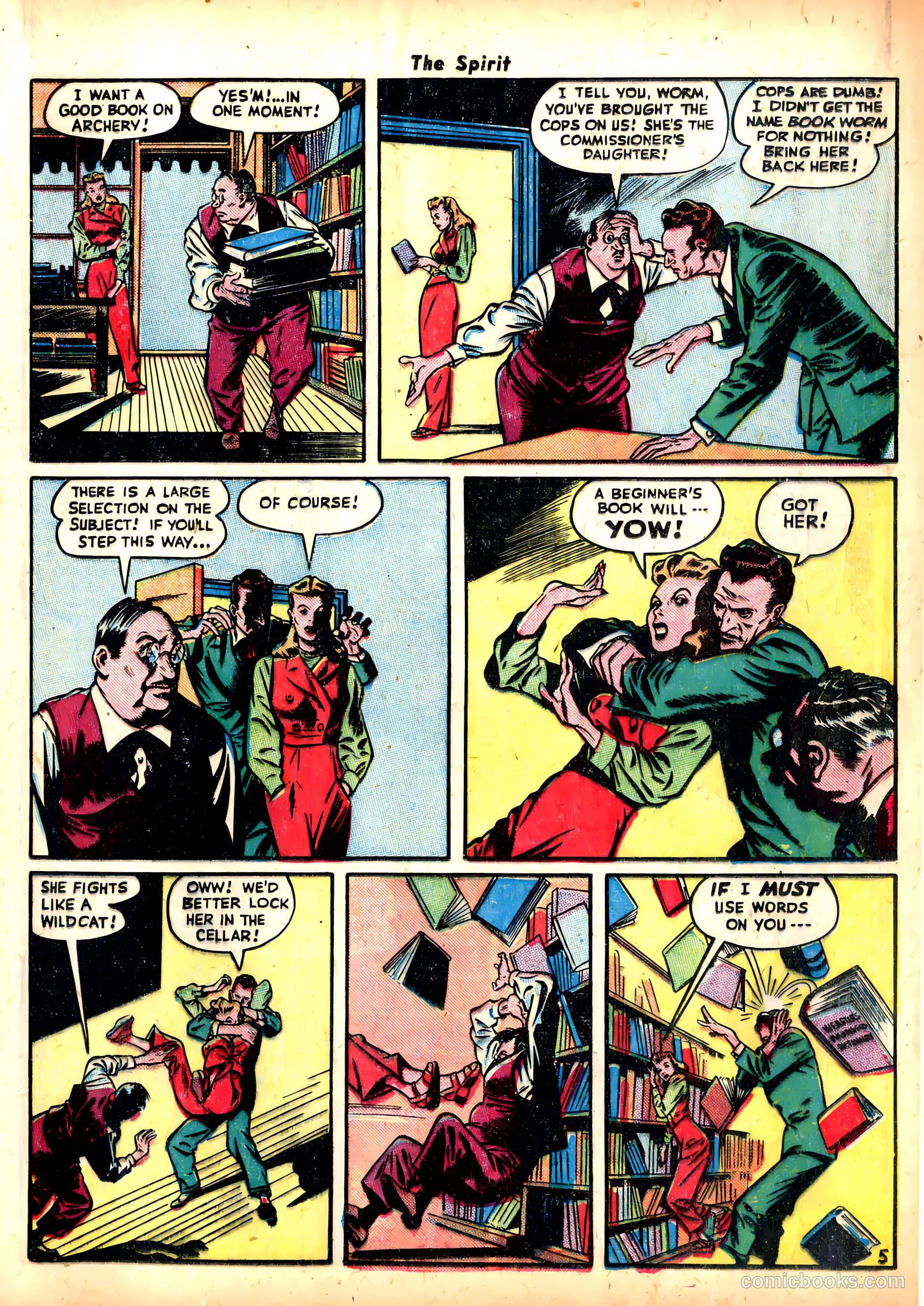 The Spirit #5 (1946) — page 23 of 52