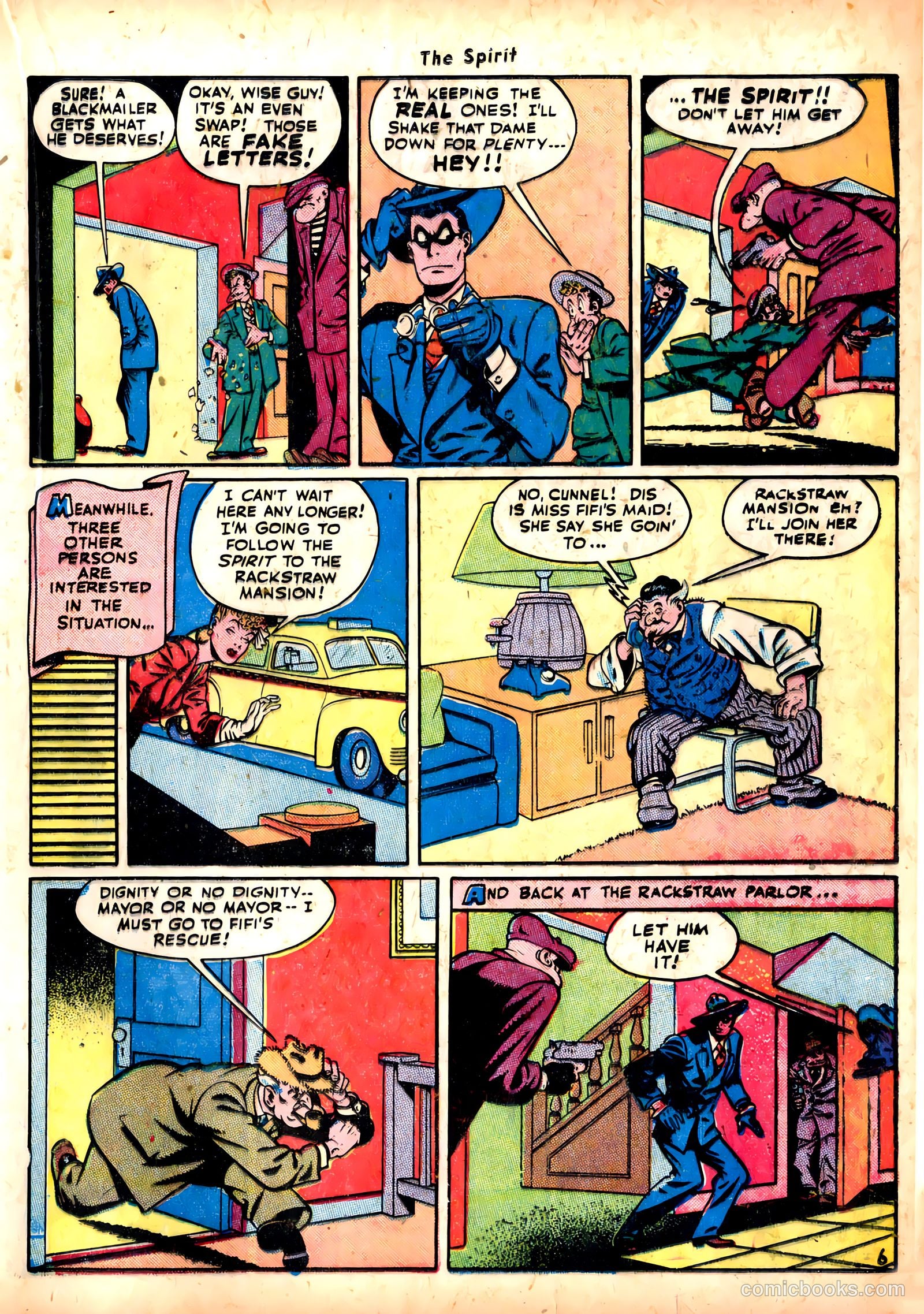The Spirit #5 (1946) — page 31 of 52