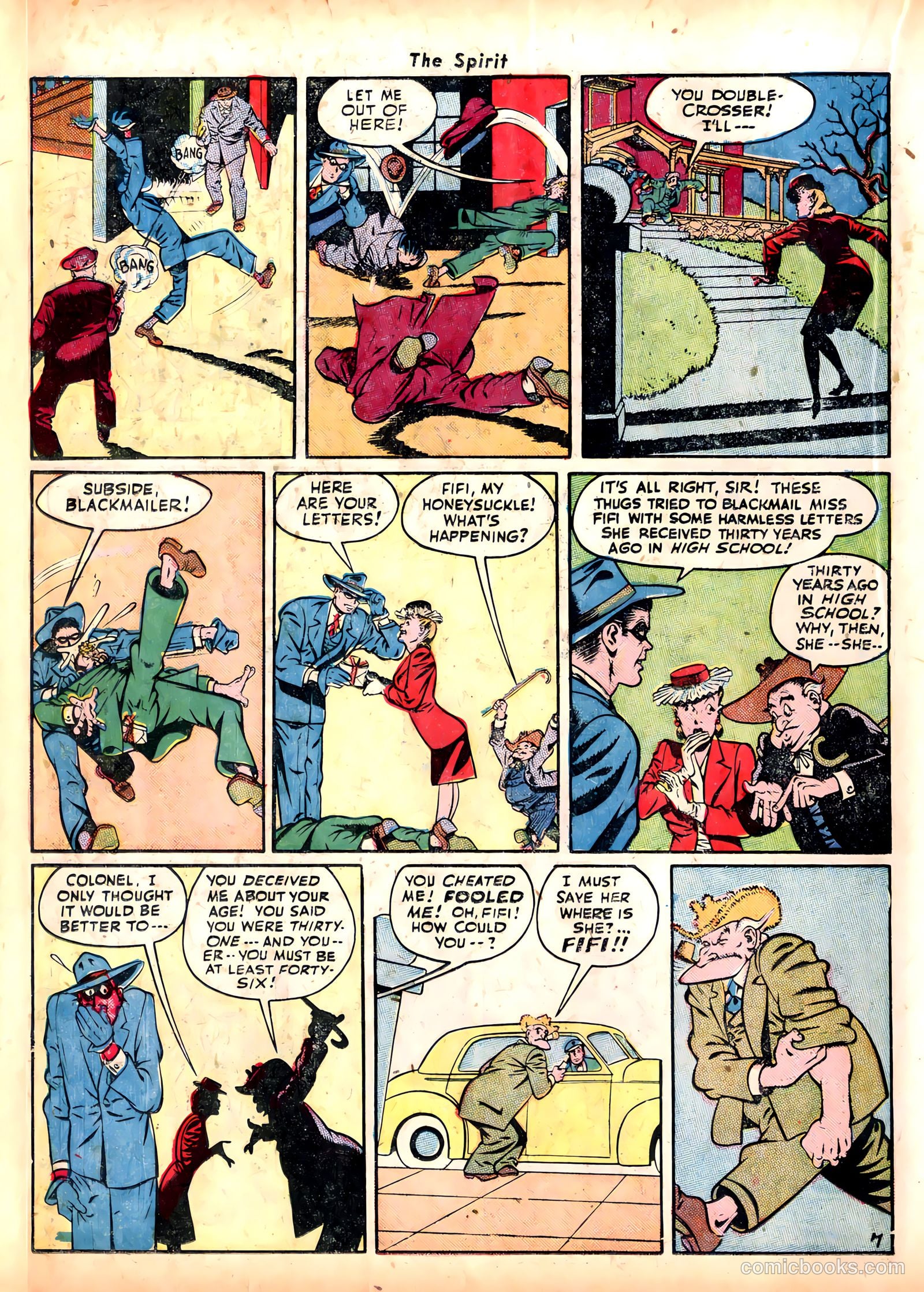 The Spirit #5 (1946) — page 32 of 52