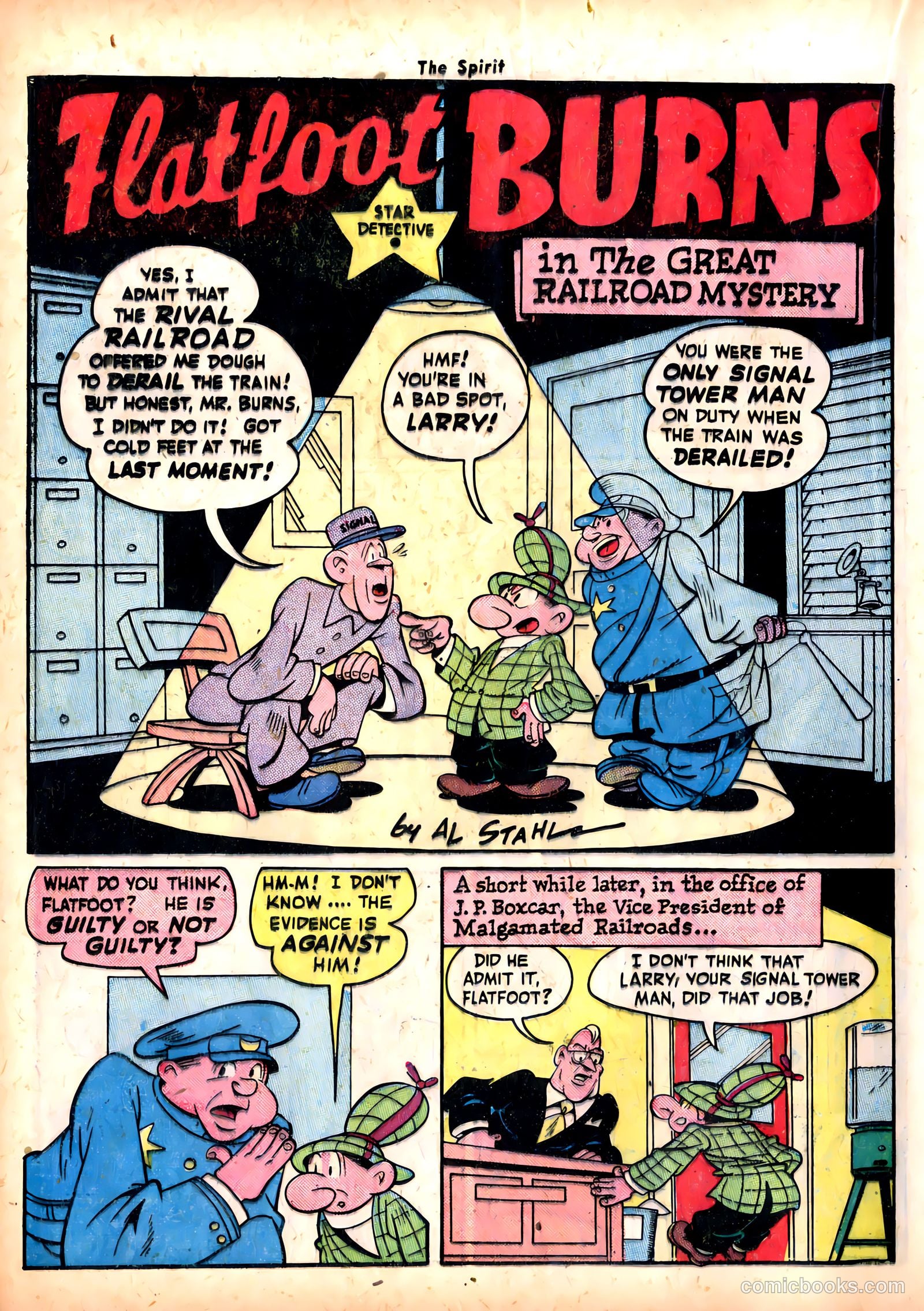 The Spirit #5 (1946) — page 34 of 52