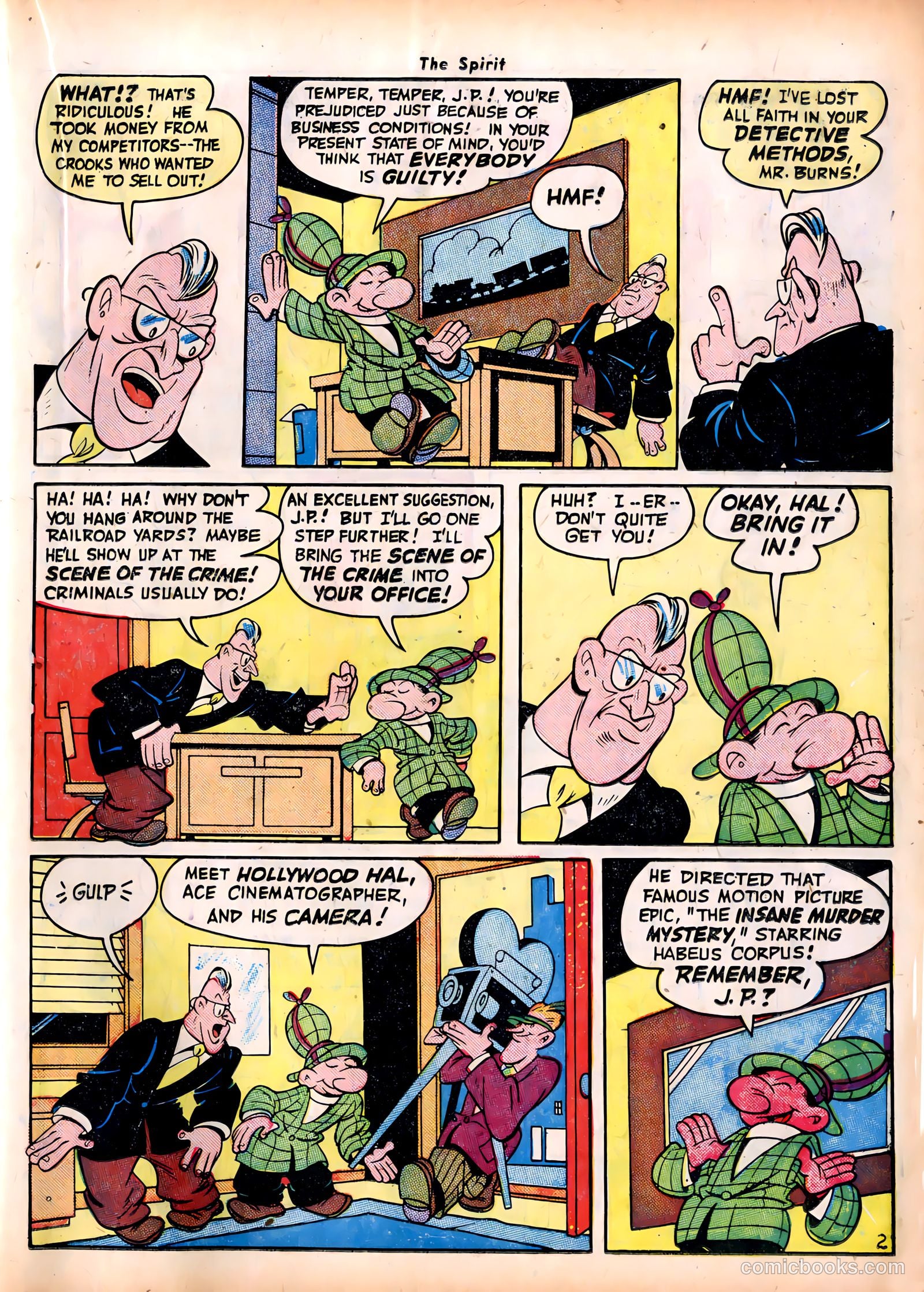 The Spirit #5 (1946) — page 35 of 52