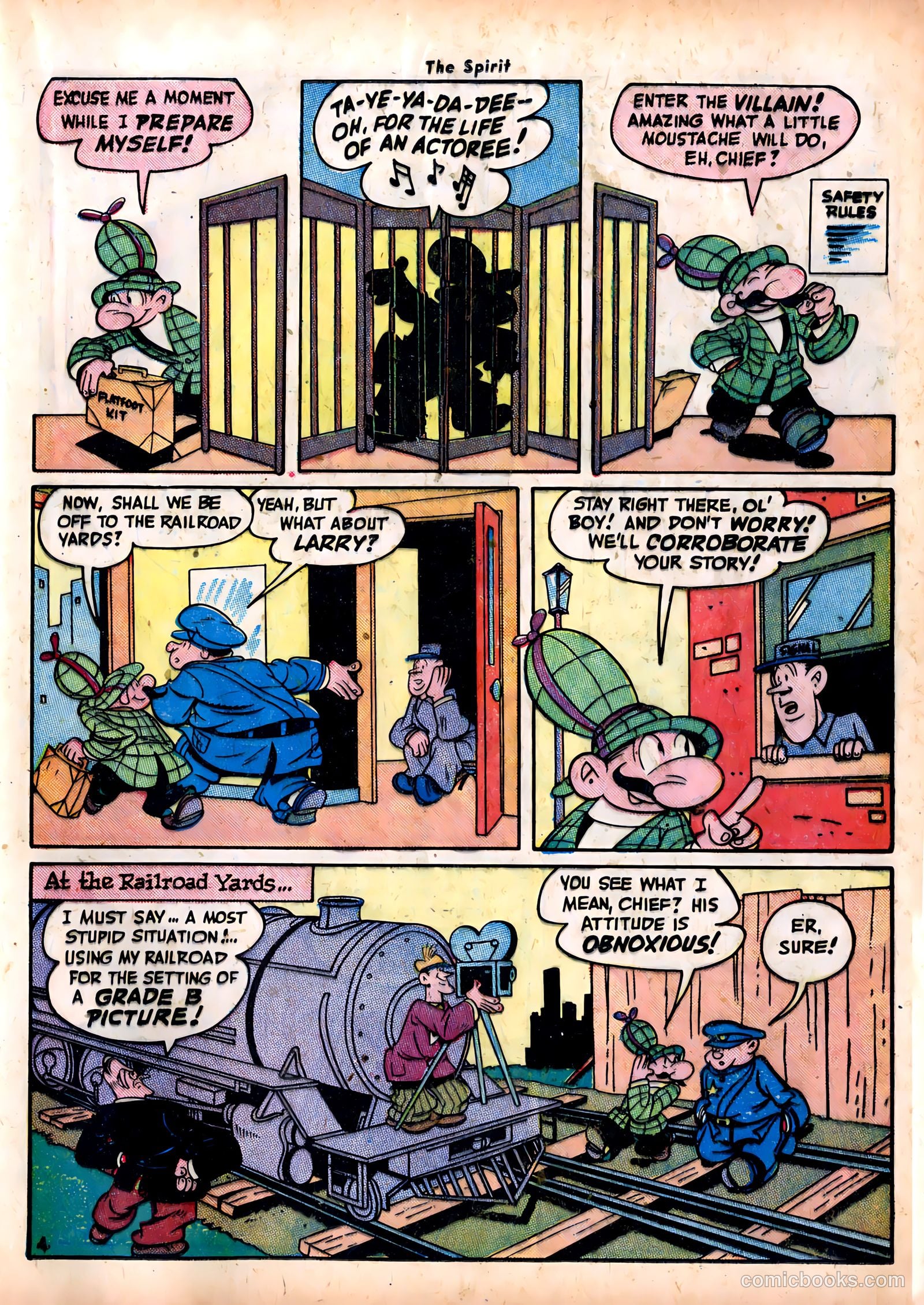 The Spirit #5 (1946) — page 37 of 52