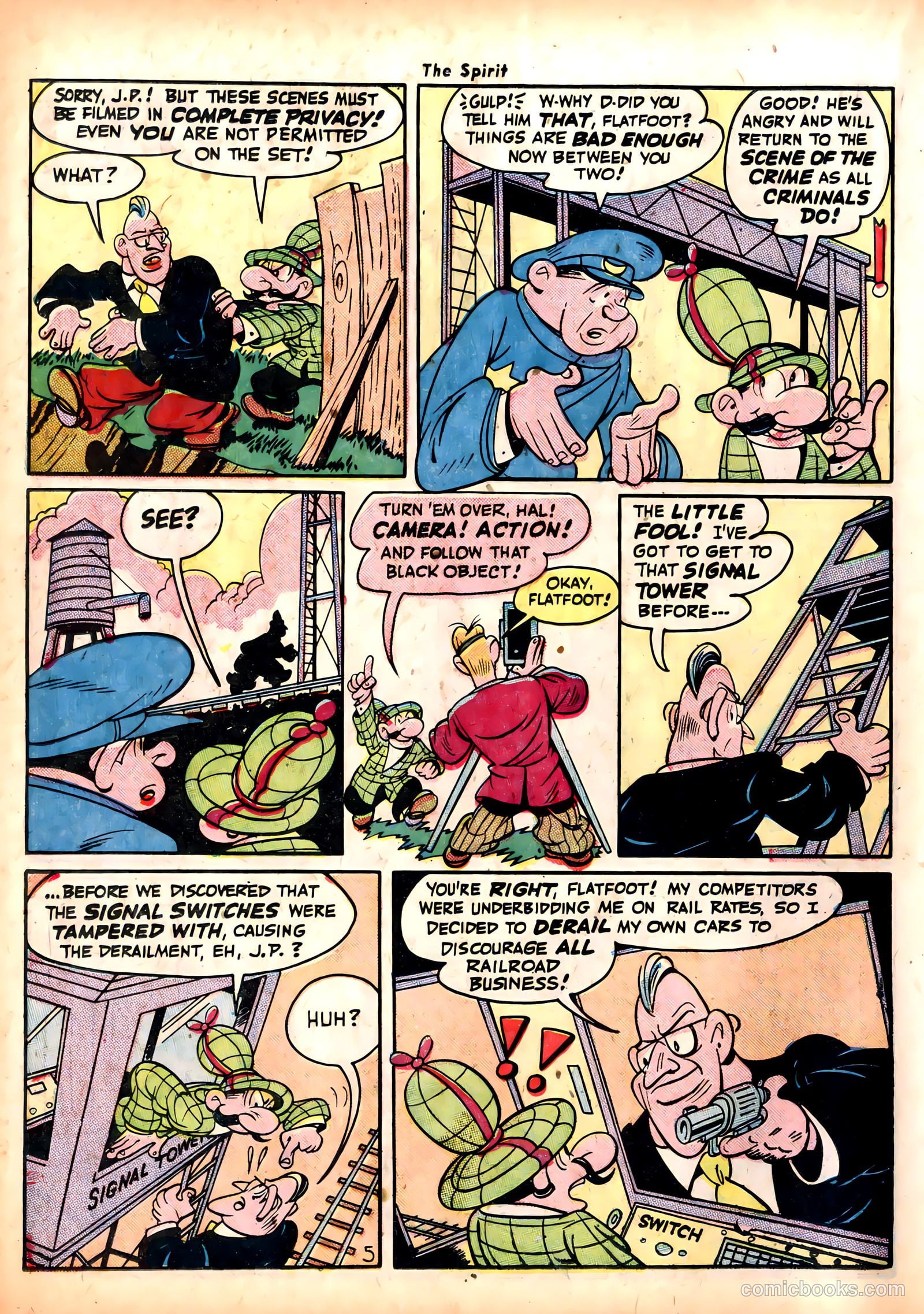 The Spirit #5 (1946) — page 38 of 52
