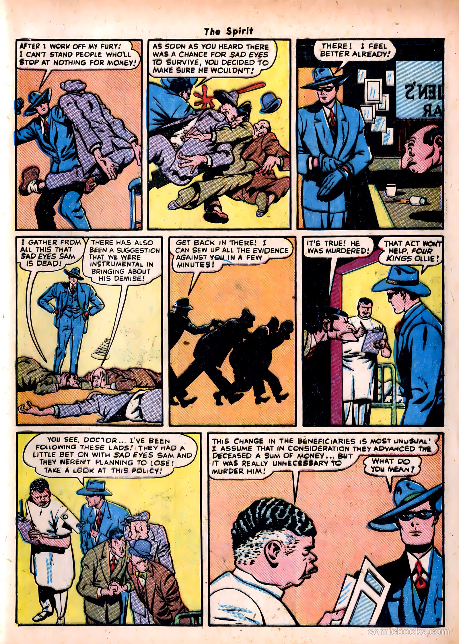 The Spirit #5 (1946) — page 49 of 52